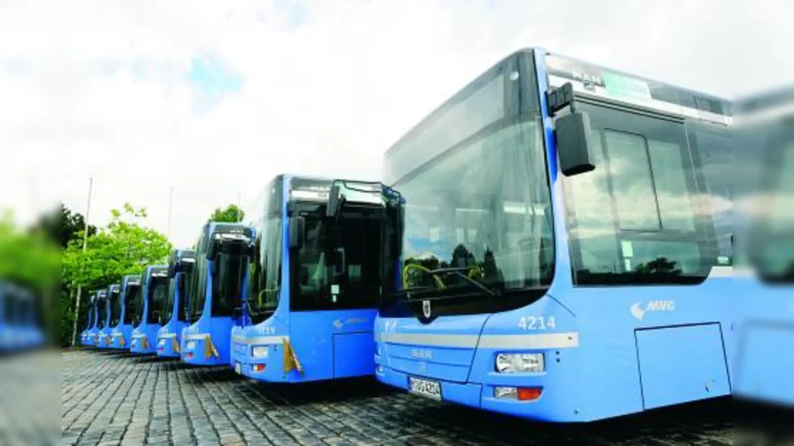 Die MVG modernisiert ihre Bus-Flotte und hat 17 neue Fahrzeuge bestellt. Im Sommer sollen sie in Betrieb genommen werden. (Foto: SWM)