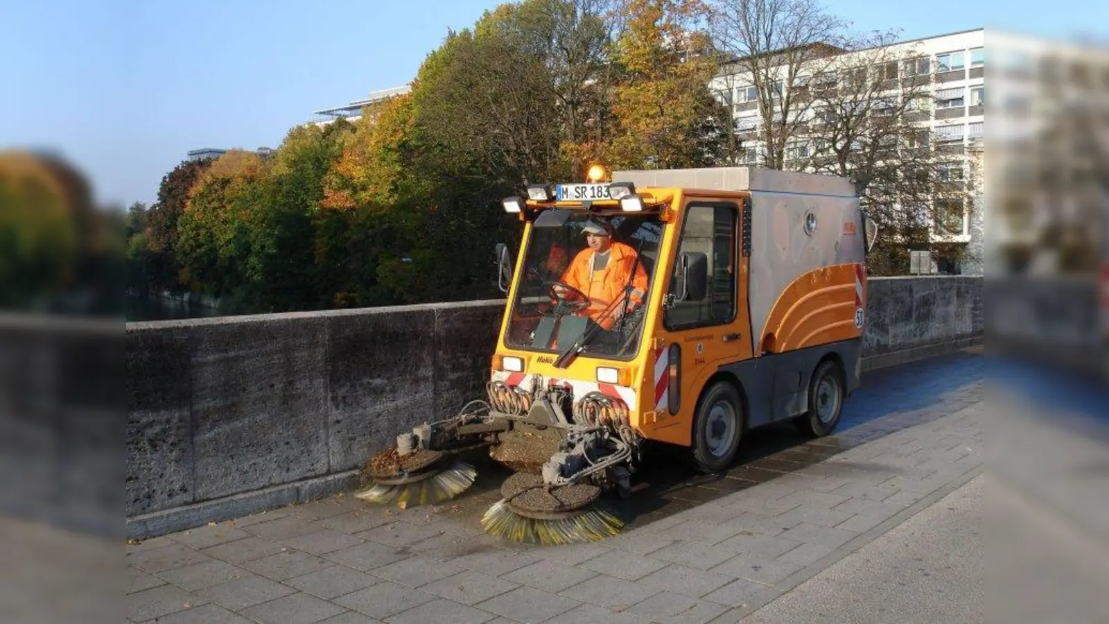 Rund 500 Mitarbeiter der Münchner Straßenreinigung sorgen für Sauberkeit in der Stadt -  gut genug auf der Schwanthalerhöhe? (Foto: Baureferat LHM München)