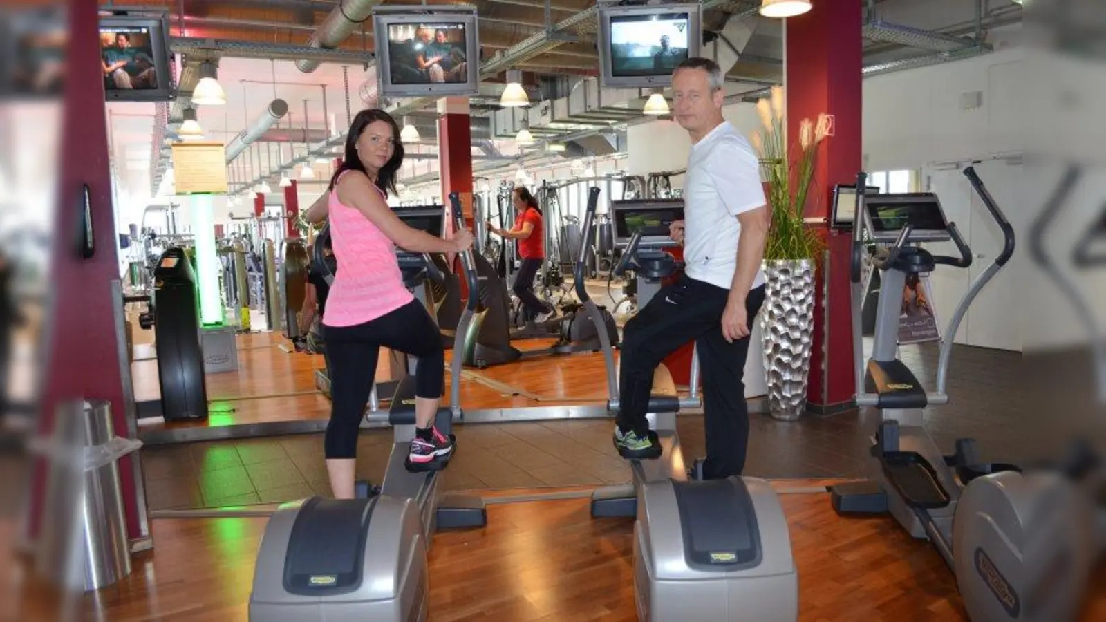 Weiter geht's: Daniela Schütz und Torsten Fricke sind jetzt erst richtig auf den Geschmack gekommen. (Foto: E.S.)