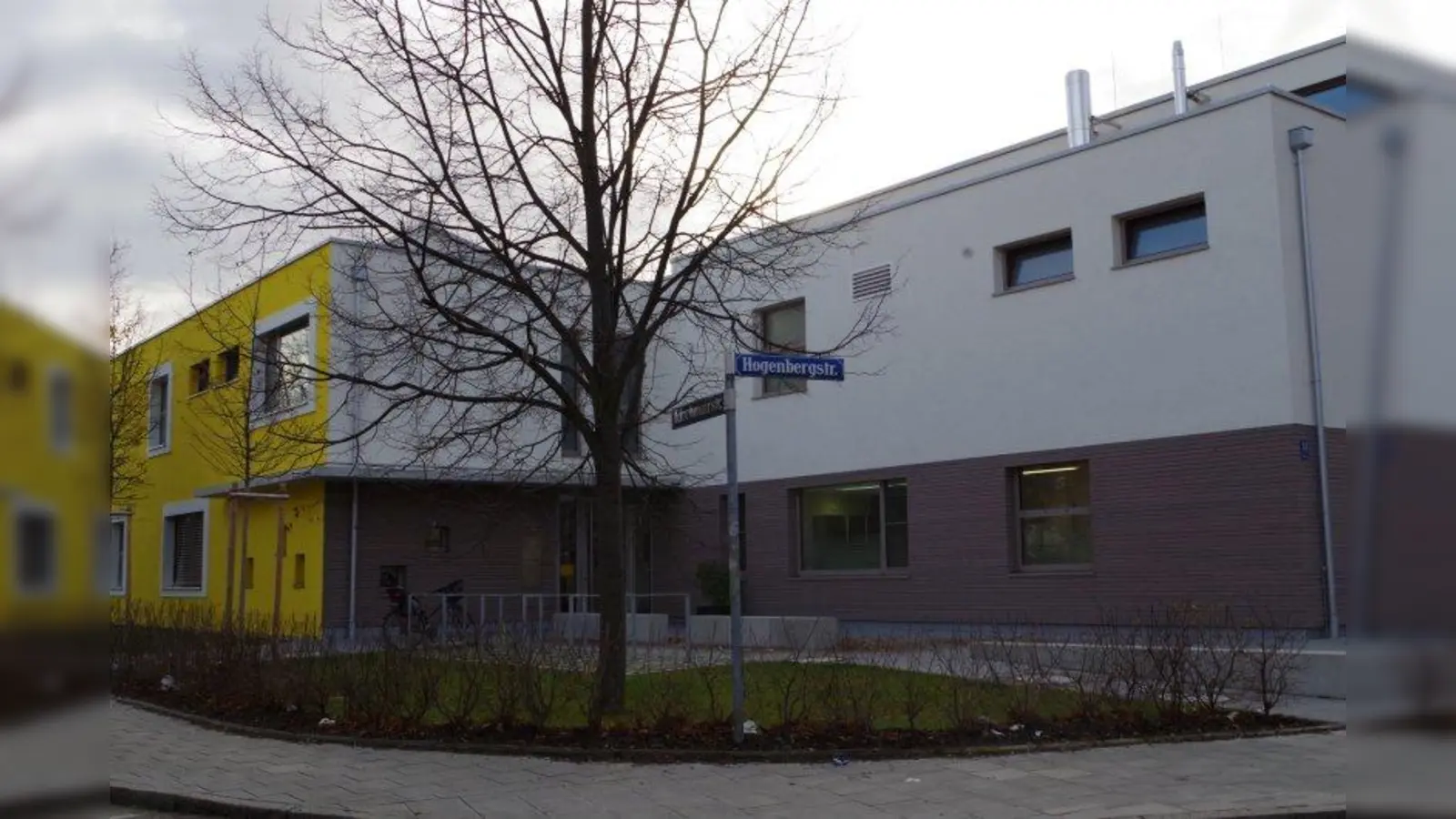 Heute: Der Bau des neuen Hauses für Kinder in der Hogenbergstraße wurde heuer fertiggestellt und schon bezogen. Im Sommer 2018 wird in der städtischen Einrichtung Einweihung gefeiert. (Foto: kö)
