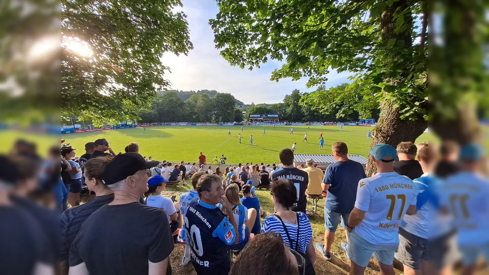 Landpartie in der Fränkischen Schweiz: Löwen zu Gast in Kasendorf. (Foto: M. Forster)