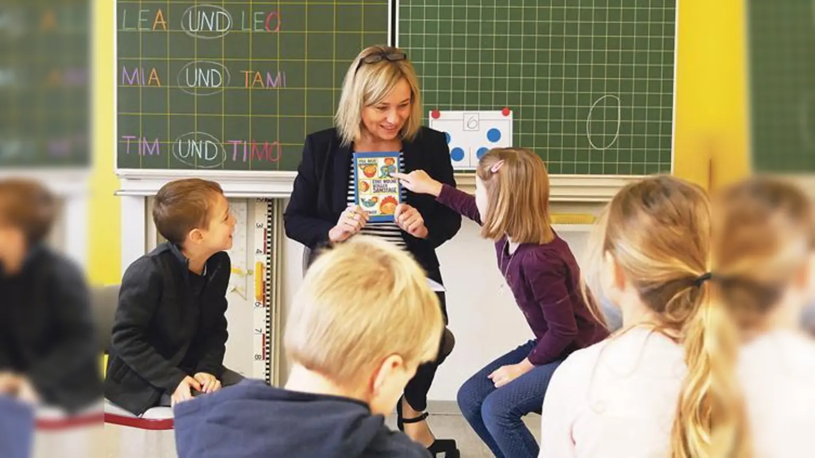 Doris Rauscher (SPD) beteiligte sich auch heuer am bundesweiten Vorlesetag. 	 (Foto: Abgeordnetenbüro)