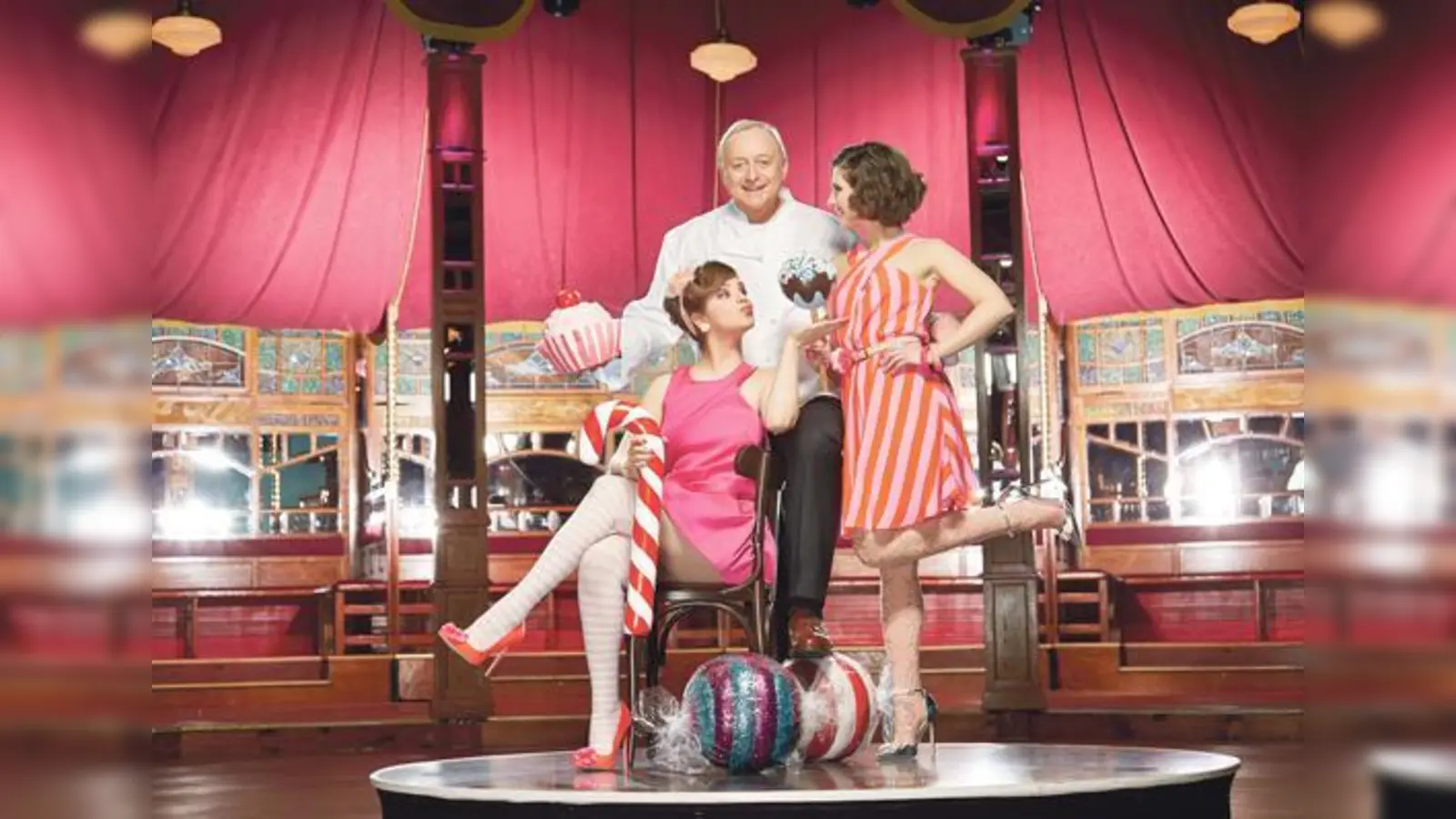 Knallbunt-fröhlich die Show, erlesen zusammengestellt das Menü: Sweet Dreams geht in die Verlängerung.	 (Foto: VA)