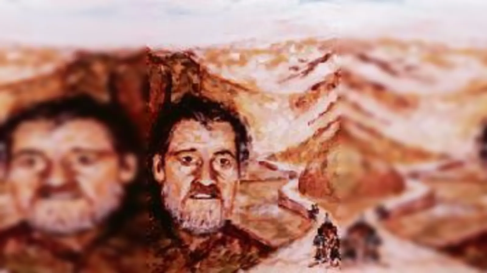 Zwei Welten in Acryl: Bernhard Ganter (links) und Charles M. Huber engagieren sich für  (Afrika.Foto: VA)