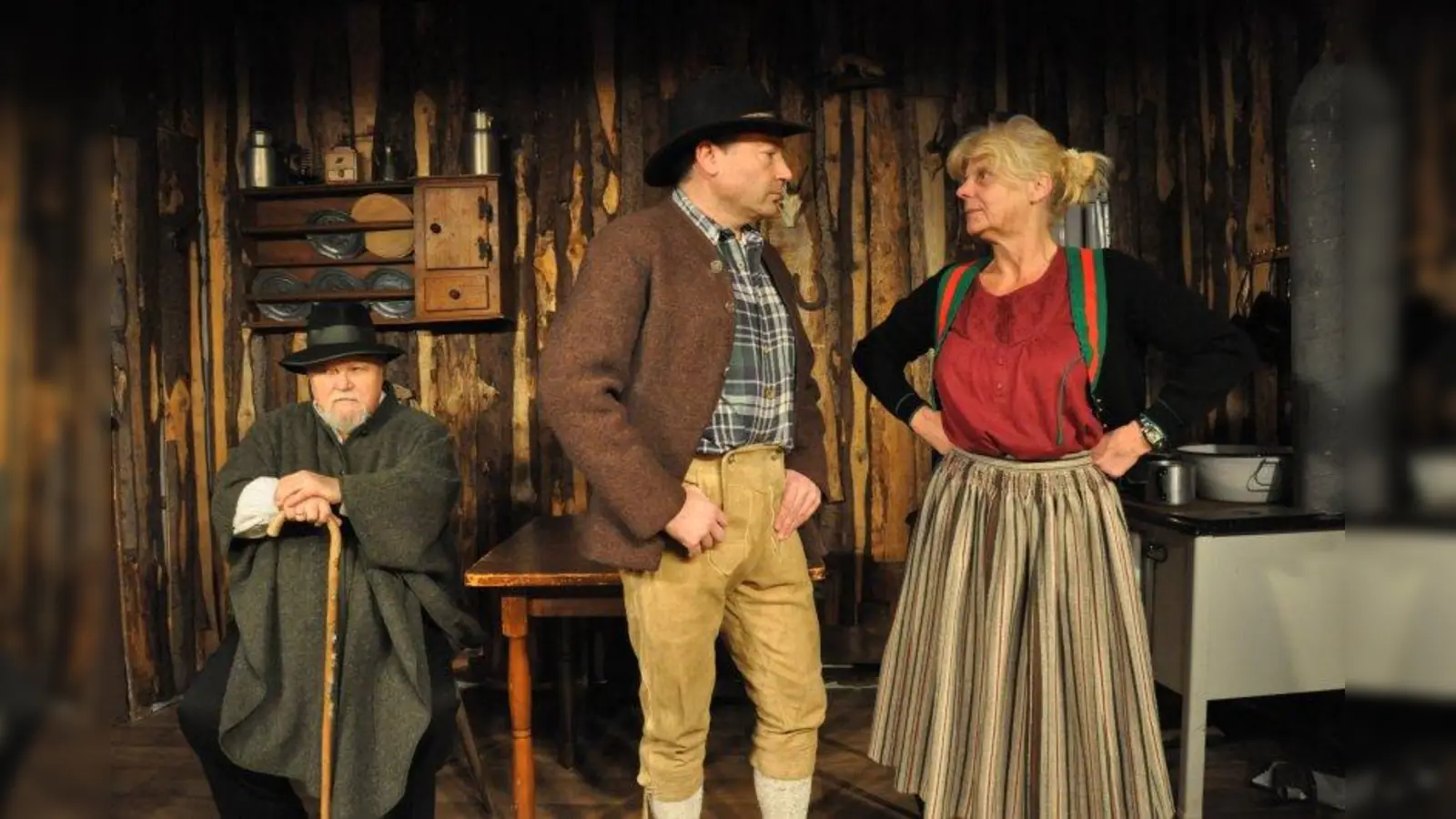 Das Volkstheater erzählt eine Geschichte aus den Bergen. (Foto: Theater)