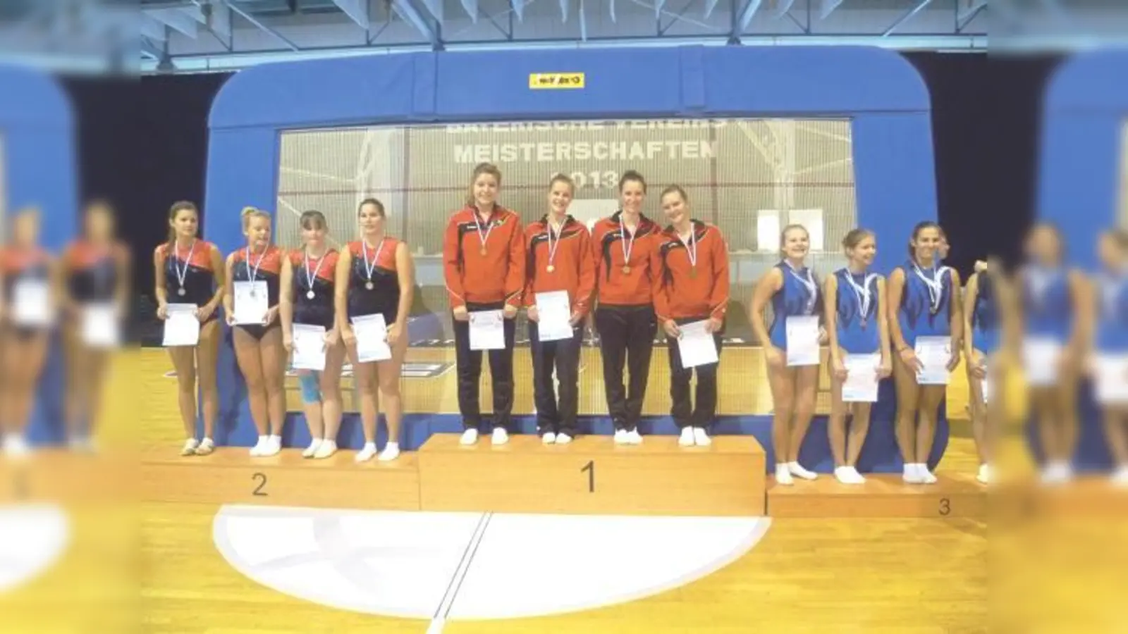 Helen Fischer, Verena Stahleder, Sophia Lorenz und Theresa Schirk(von links nach rechts).	 (Foto: privat)