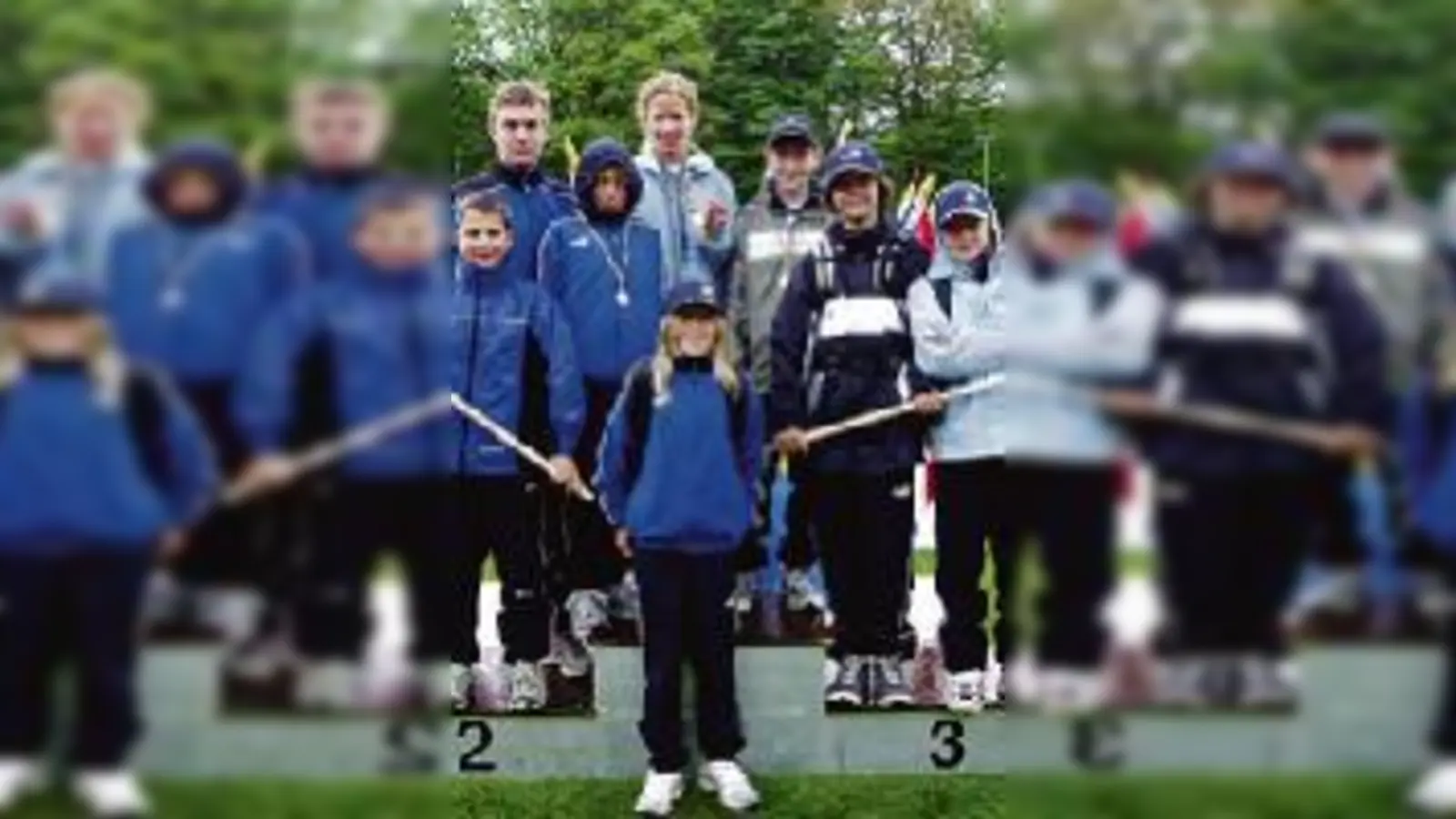 Der weite Weg hat sich gelohnt: die Oberföhringer Leichtathleten überzeugten in Hamburg.	 (Foto: Verein)