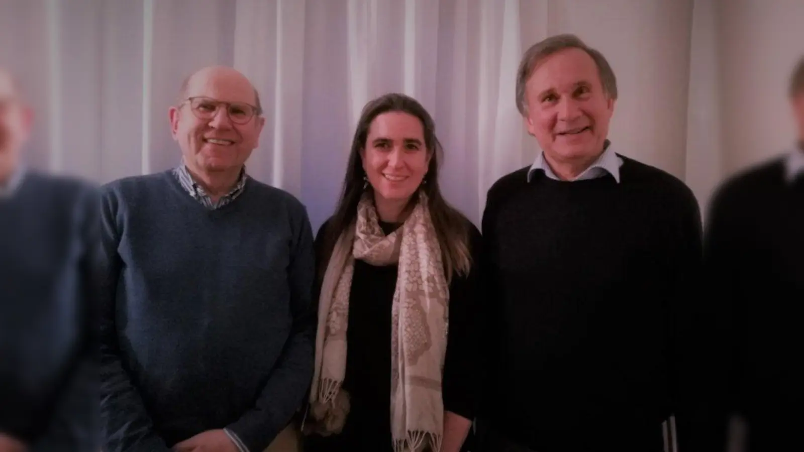 Der Vorstand der Nachbarschaftshilfe Solln e.V. (von links): Hermann Vogel, Michaela Goldbrunner und Josef Fischer. (Foto: Hermann Vogel)