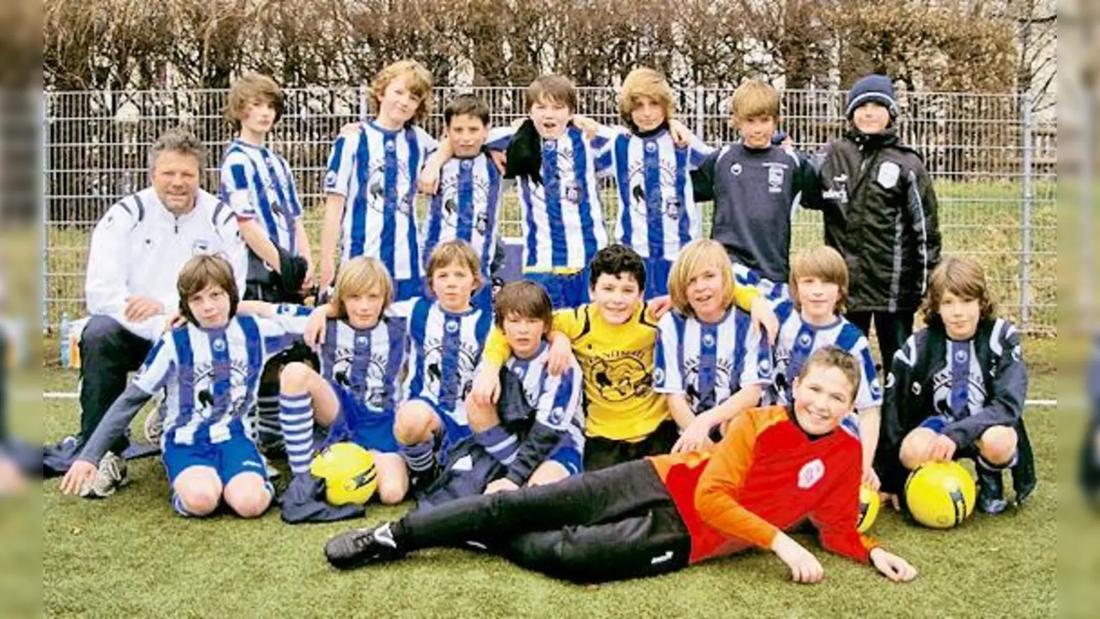So sehen stolze und glückliche Sieger aus: Die jungen Kicker des FT Gern. (Foto: FTGern)