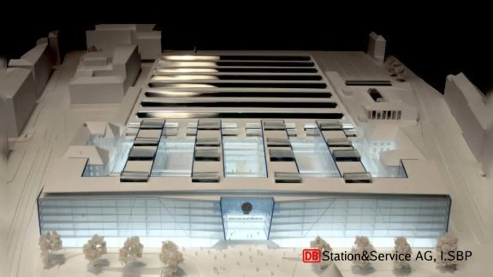 Grafik des neuen Hauptbahnhofes München.  (Foto: Deutsche Bahn AG)