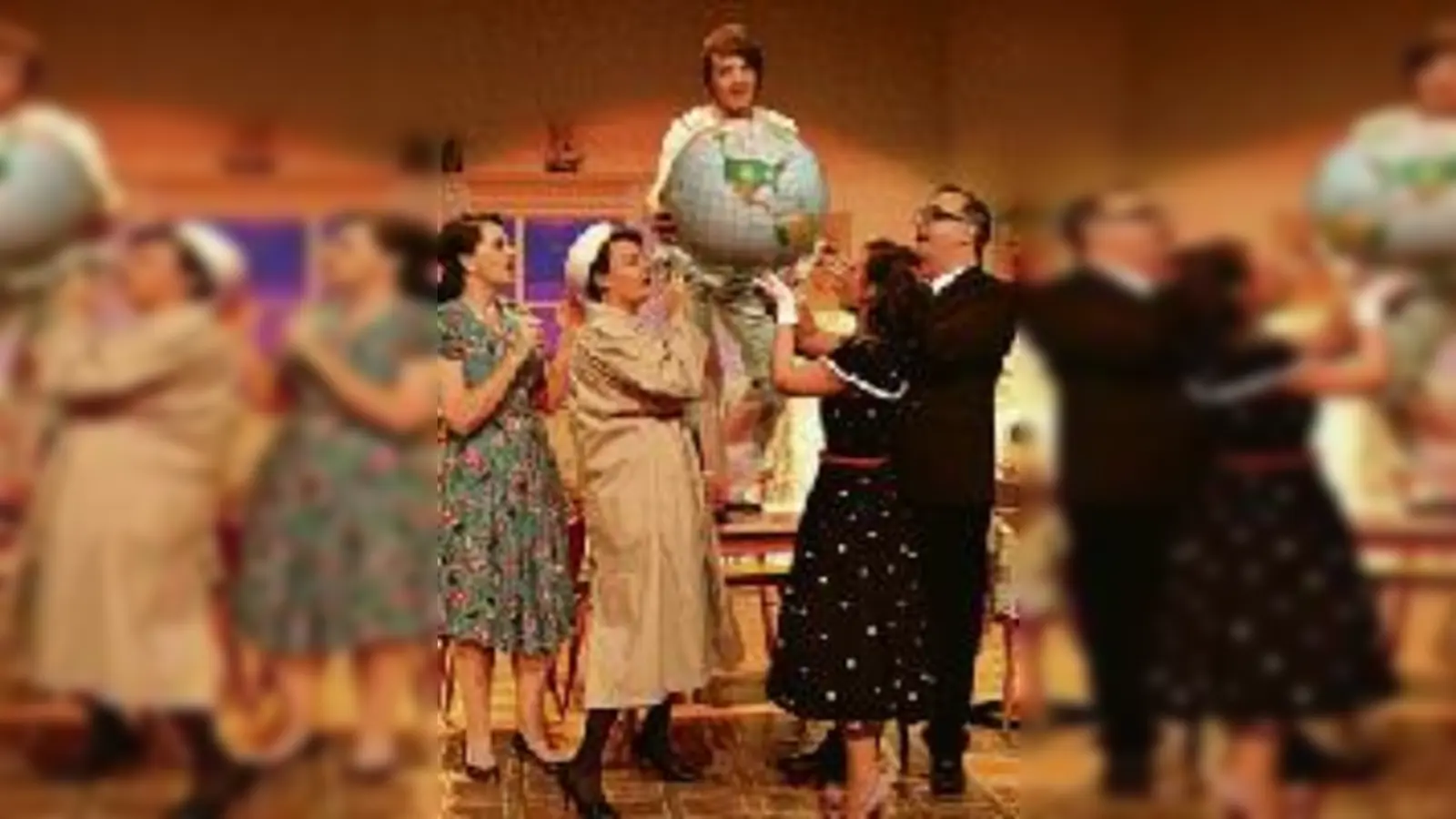 Bei »Ehrmanns« gehts turbulent zu  (Foto: H. Lobinger)