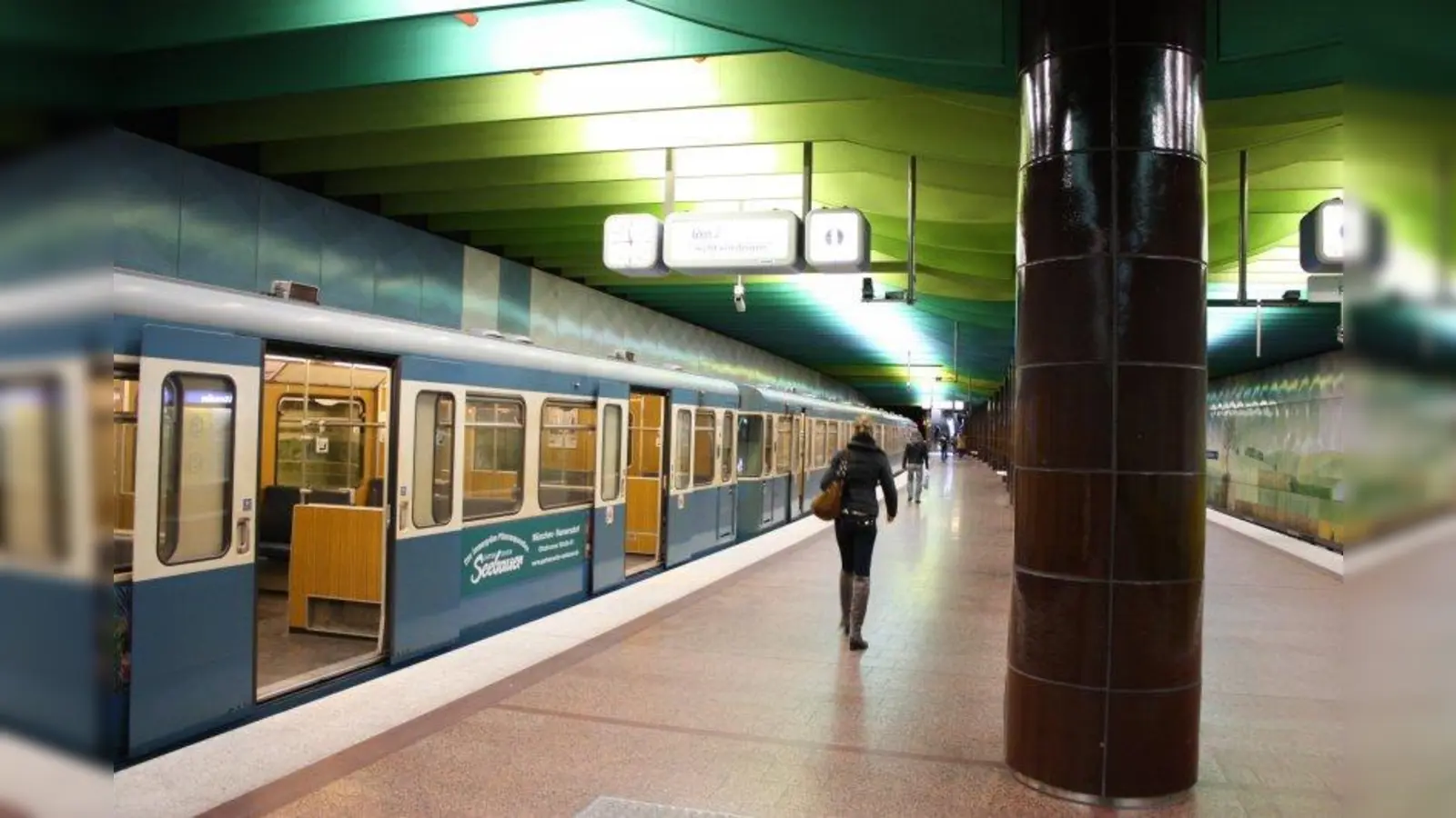 Die U 6 endet am Klinium Großhadern. Die Strecke soll um 983 Meter länger werden und nach Martinsried führen. (Foto: job)