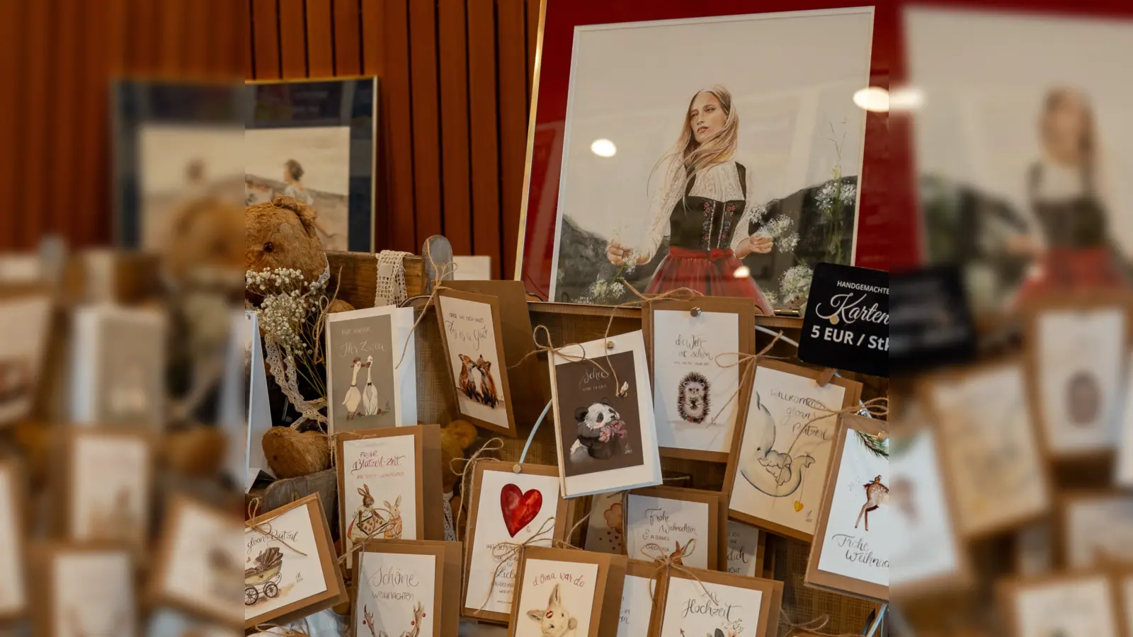 Ein Besuch lohnt sich. Der Kunsthandwerkermarkt in Freising. (Foto: RMM)