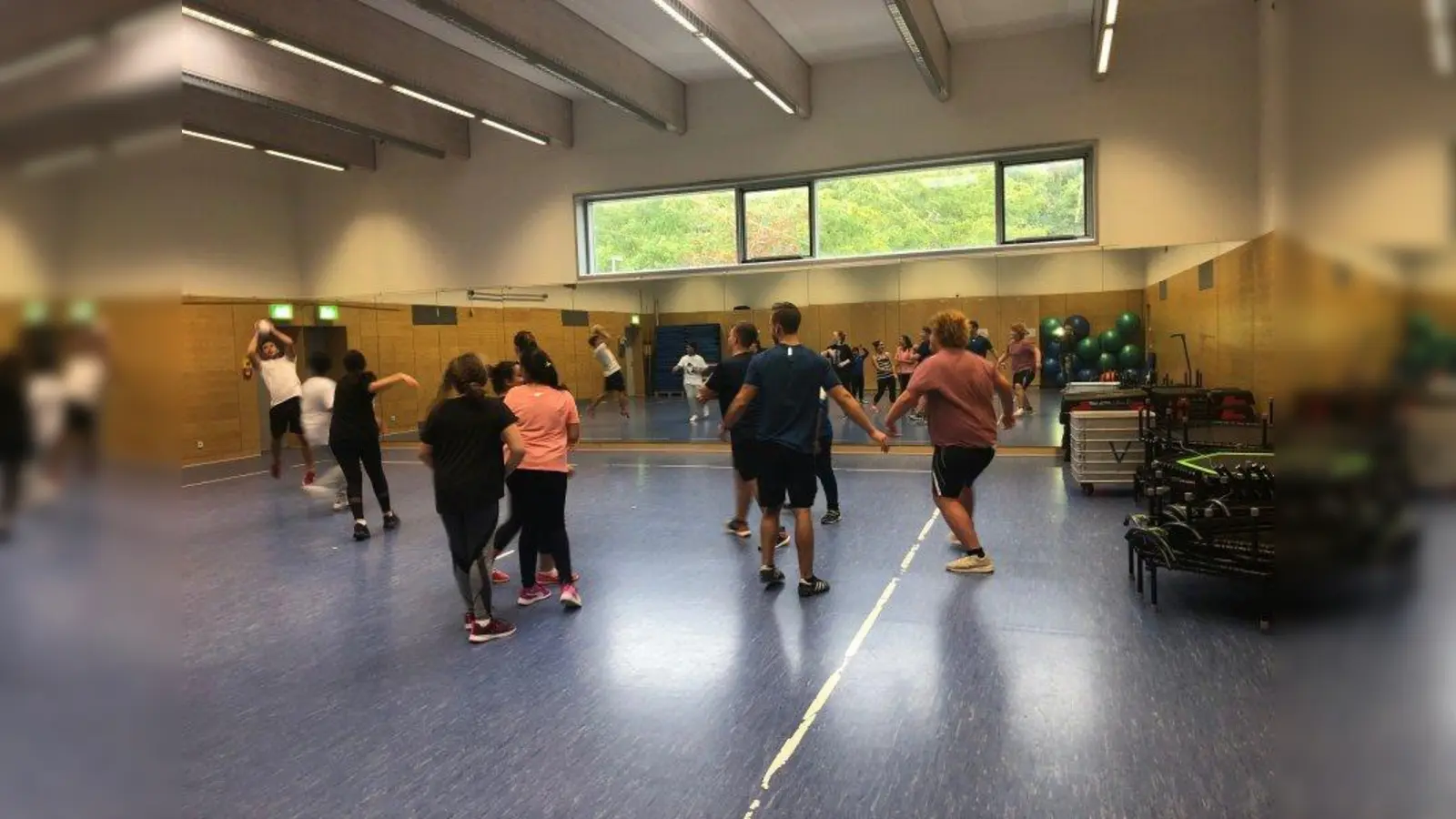 Aktiv gegen Übergewicht: Für sein Projekt „AdieuPositas“ wurde der ESV München mit einem Preis ausgezeichnet. (Foto: ESV München)