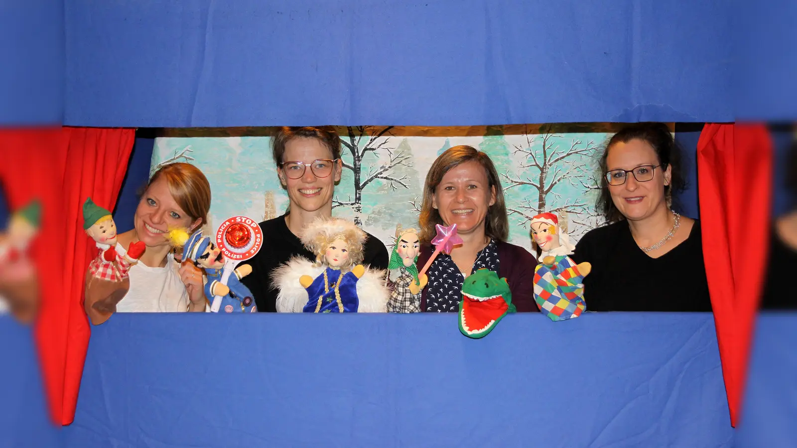 Das Kasperl-Team freut sich auf viele kleine und große Besucher. (Foto: Hans Hintermüller)