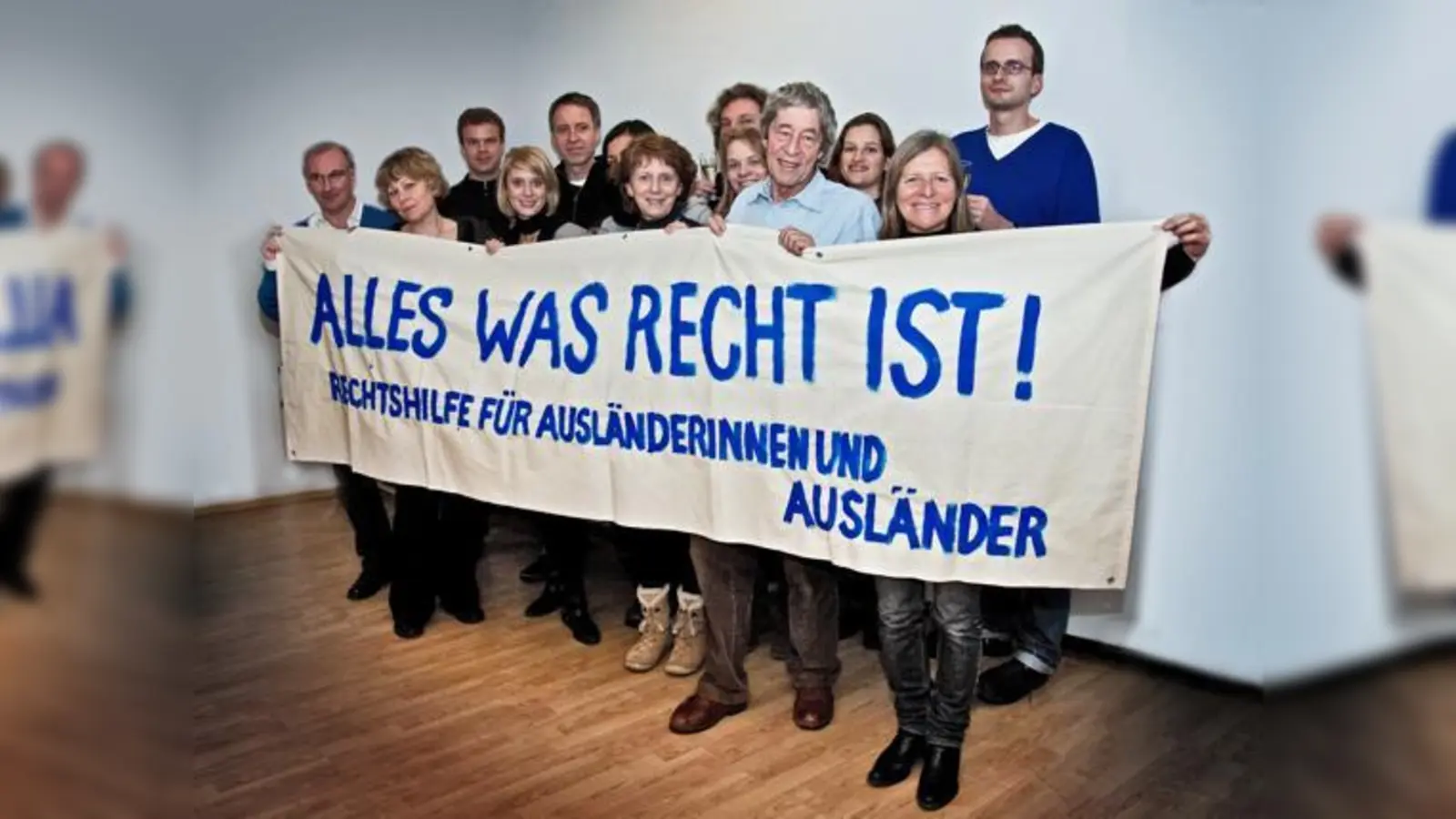 Erhielten den Förderpreis Münchner Lichtblicke: die Anwälte der Rechtshilfe für AusländerInnen.  (Foto: Privat)