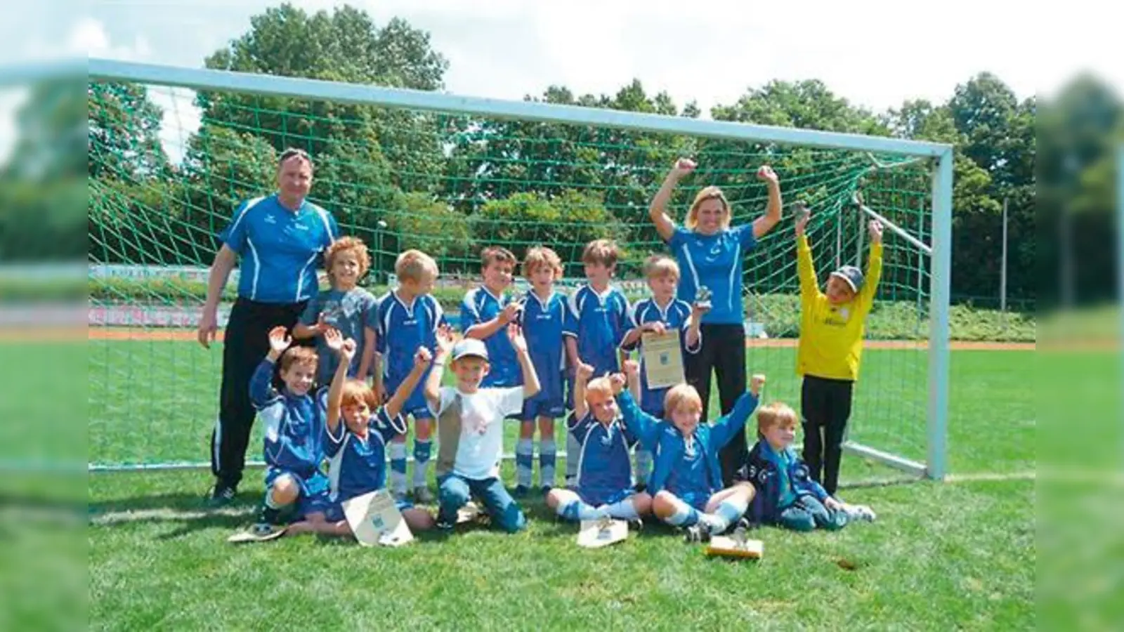 Die Ottobrunner F3 siegte im Heimturnier.  (Foto: Privat)