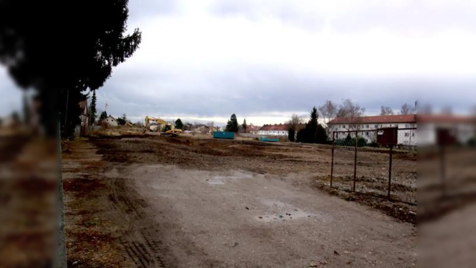 Baugebiet das durch die neue Straße erschlossen werden soll.	 (Foto: aha)