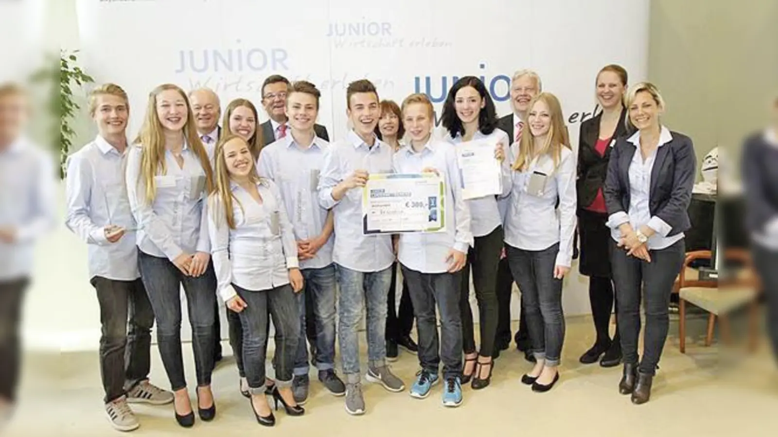 Die Junior-Schülerfirma Phocation hat im Landesentscheid den zweiten Platz belegt.  (Foto: VA)