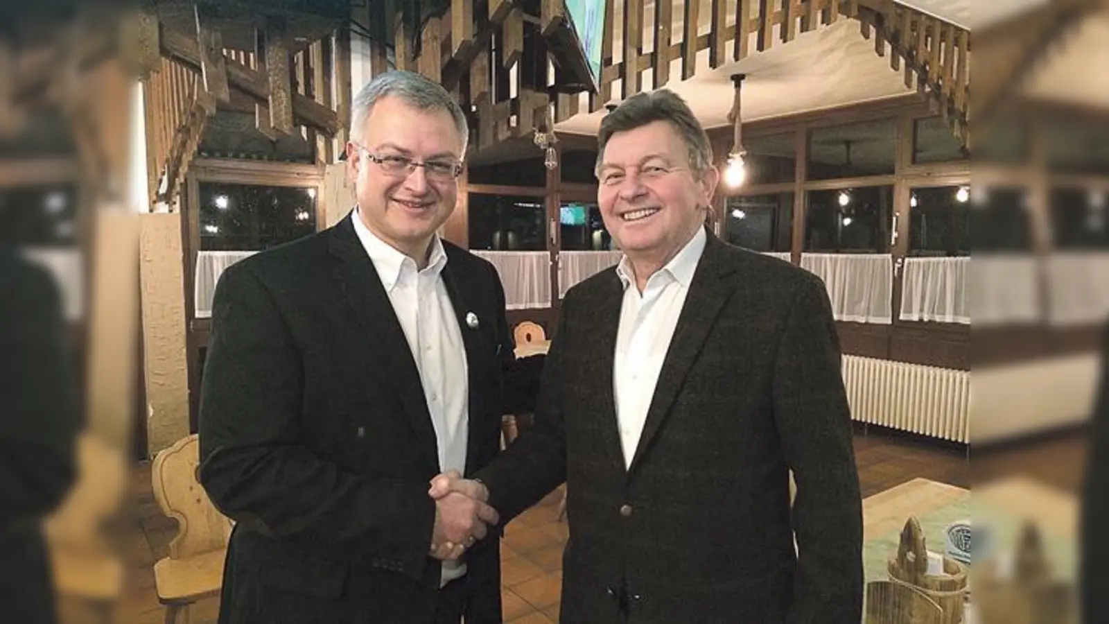 Die GPP schickt ihren 2. Vorsitzenden Walter Hois (li.) ins Rennen um das Amt des 1. Bürgermeisters in Putzbrunn.	 (F.: privat)