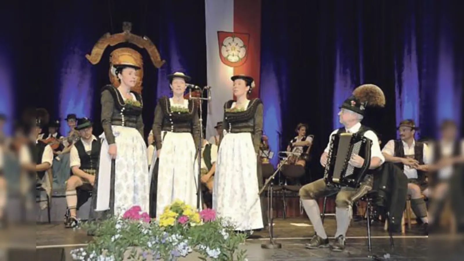 Der Gebirgstrachten- Erhaltungsvereins Rosenheim wurde bereits 1889 gegründet.  (Foto: VA)