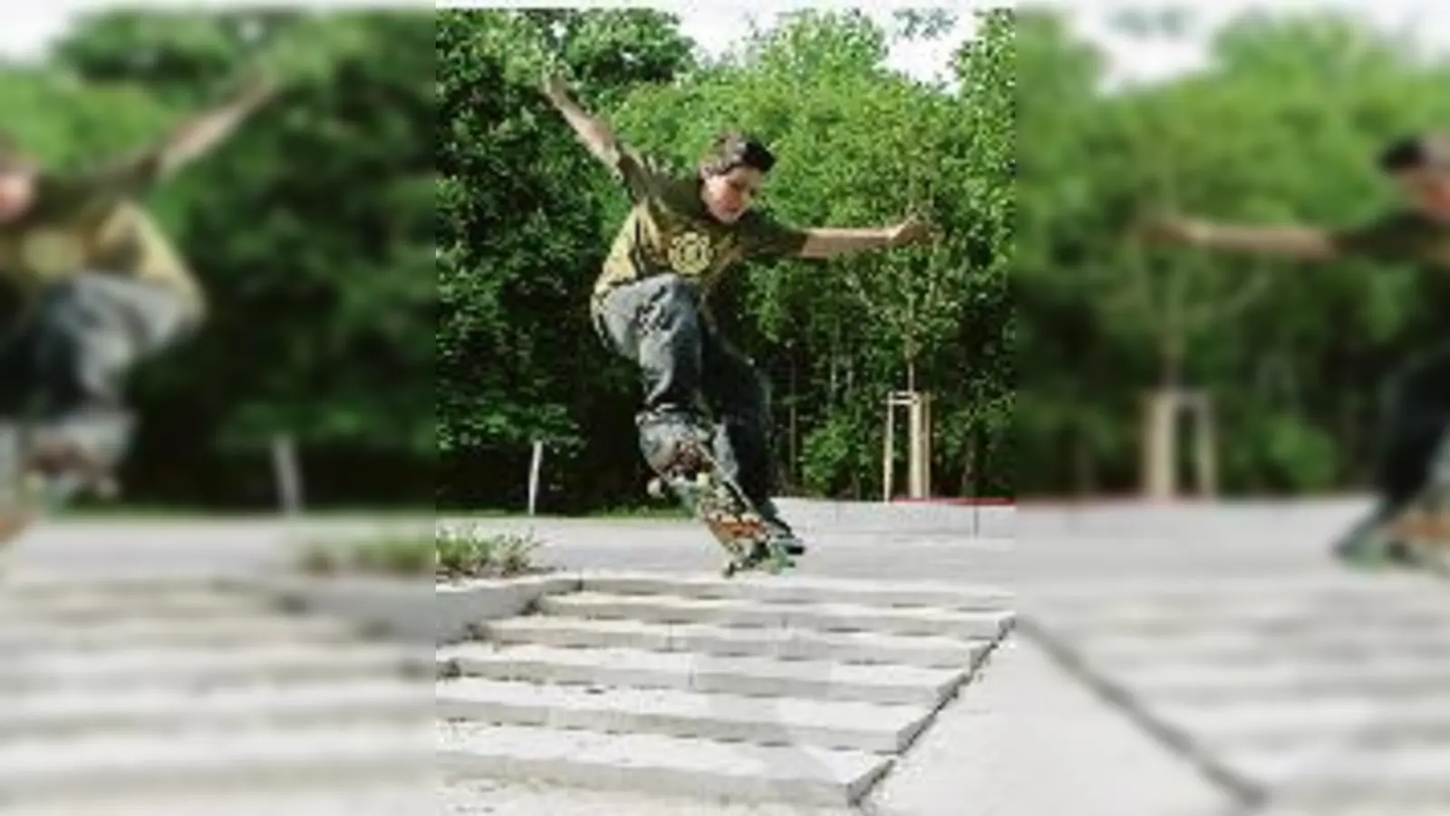 Für die einen ist es ein Wahnsinnsspaß, für die anderen die reinste Ruhestörung: Die Skateboarder am Ackermannbogen sorgen für Ärger im Viertel.	 (Foto: jl/clash)