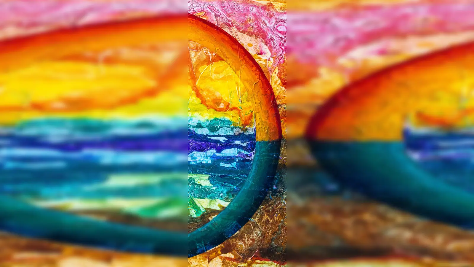 Joanna Okonkwos Bilder bieten dem Betrachter viel Raum für eigene Deutungen. (Foto: Okonkwo_KIK_Ausstellung/ © Joanna Okonkwo)