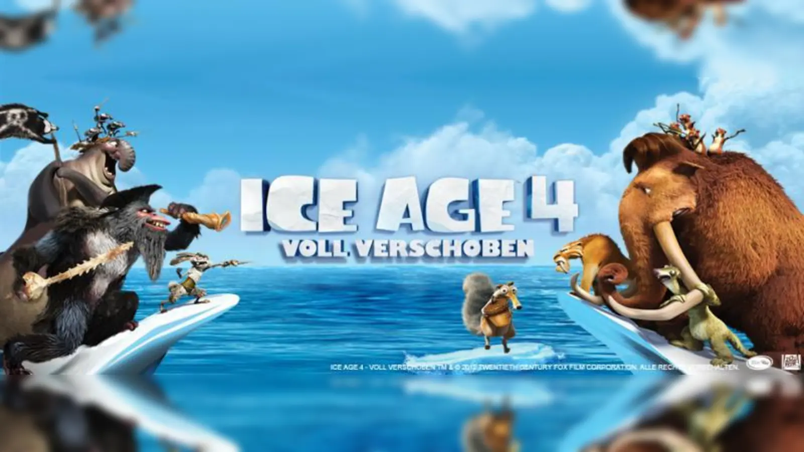 Voll komisch und in 3D: „Ice Age 4” (Foto: Cover)