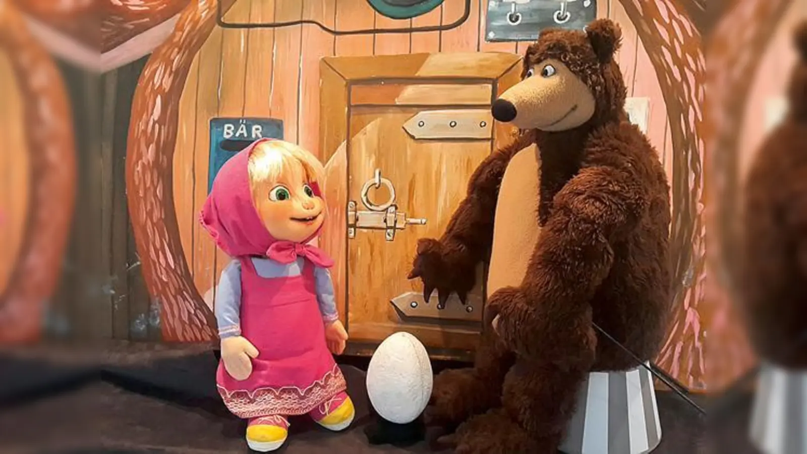 »Mascha und der Bär« sind beste Freunde.	 (Foto: VA)