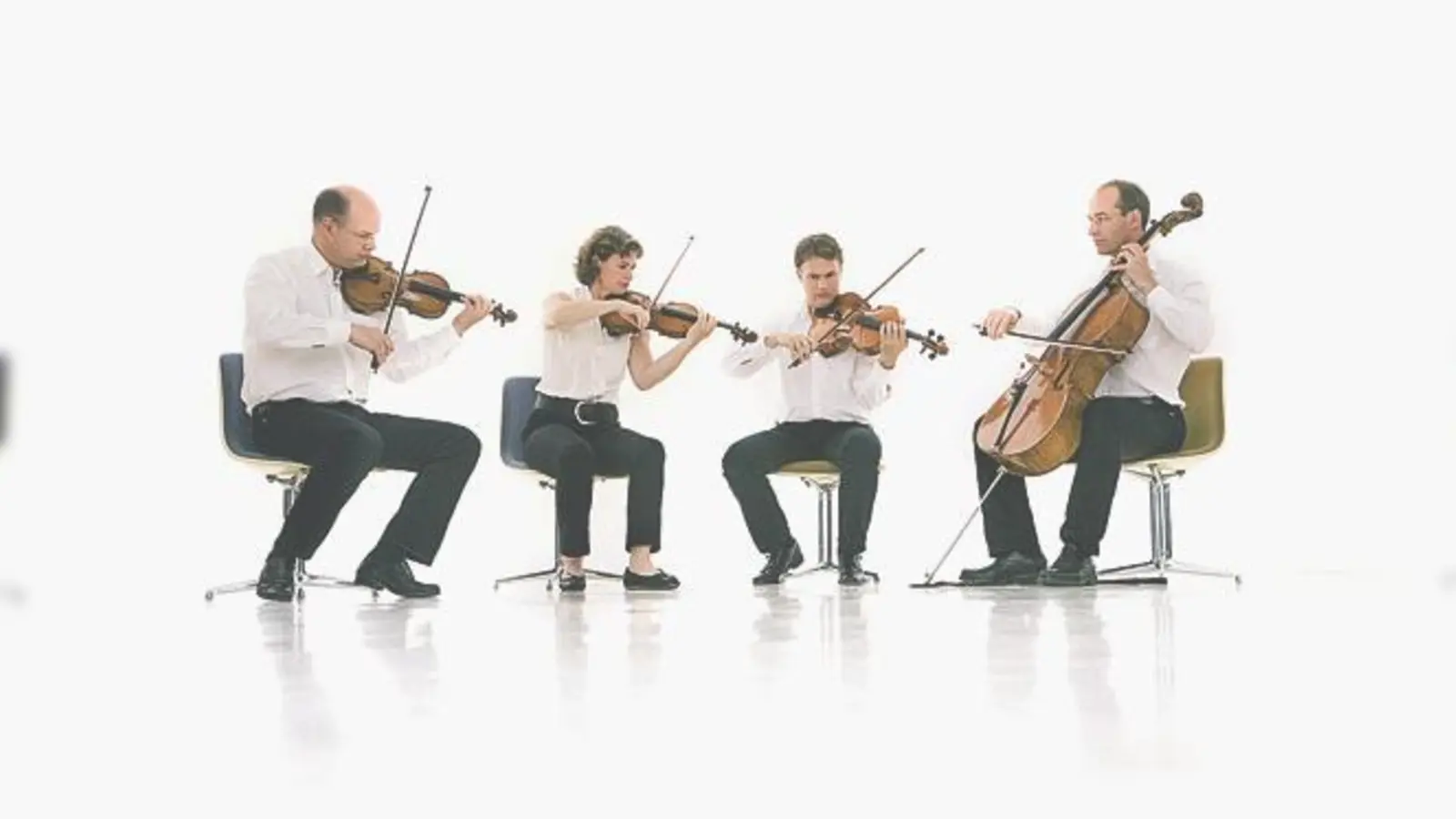 Das Mandelring-Quartett tritt nun im Bürgerhaus Neukeferloh auf. 	 (Foto: VA)
