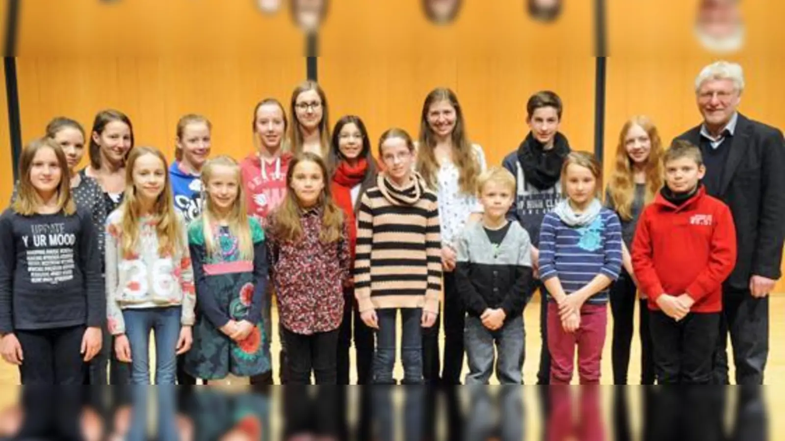 Blasinstrumente, Hackbrett und Gitarre  in diesen Disziplinen überzeugten die Erdinger besonders.  (Foto: KMS Erding)