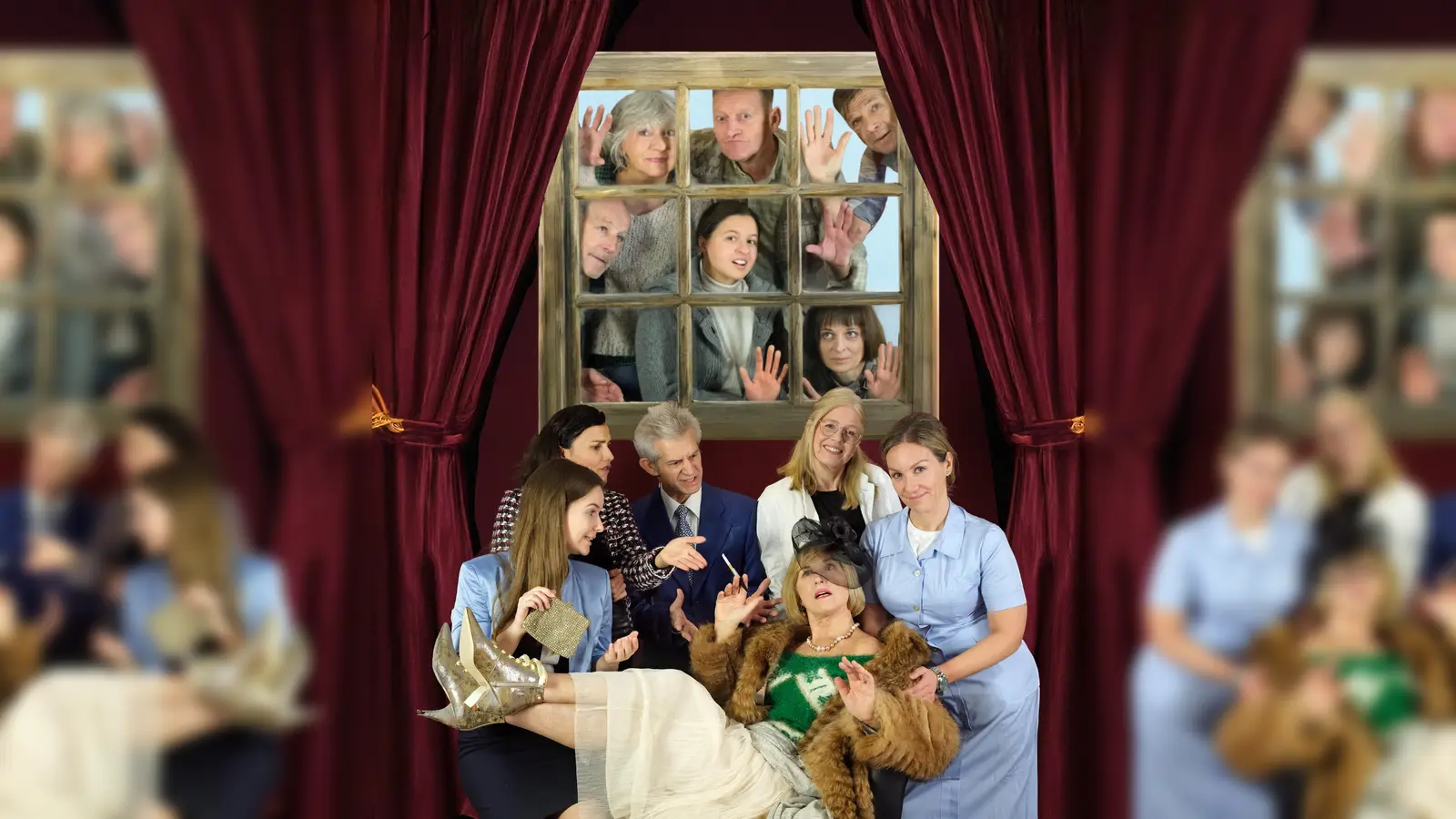 Auf beste Unterhaltung darf man sich mit dem neuen Stück des Komödchen freuen. (Foto: Manfred Lehner)