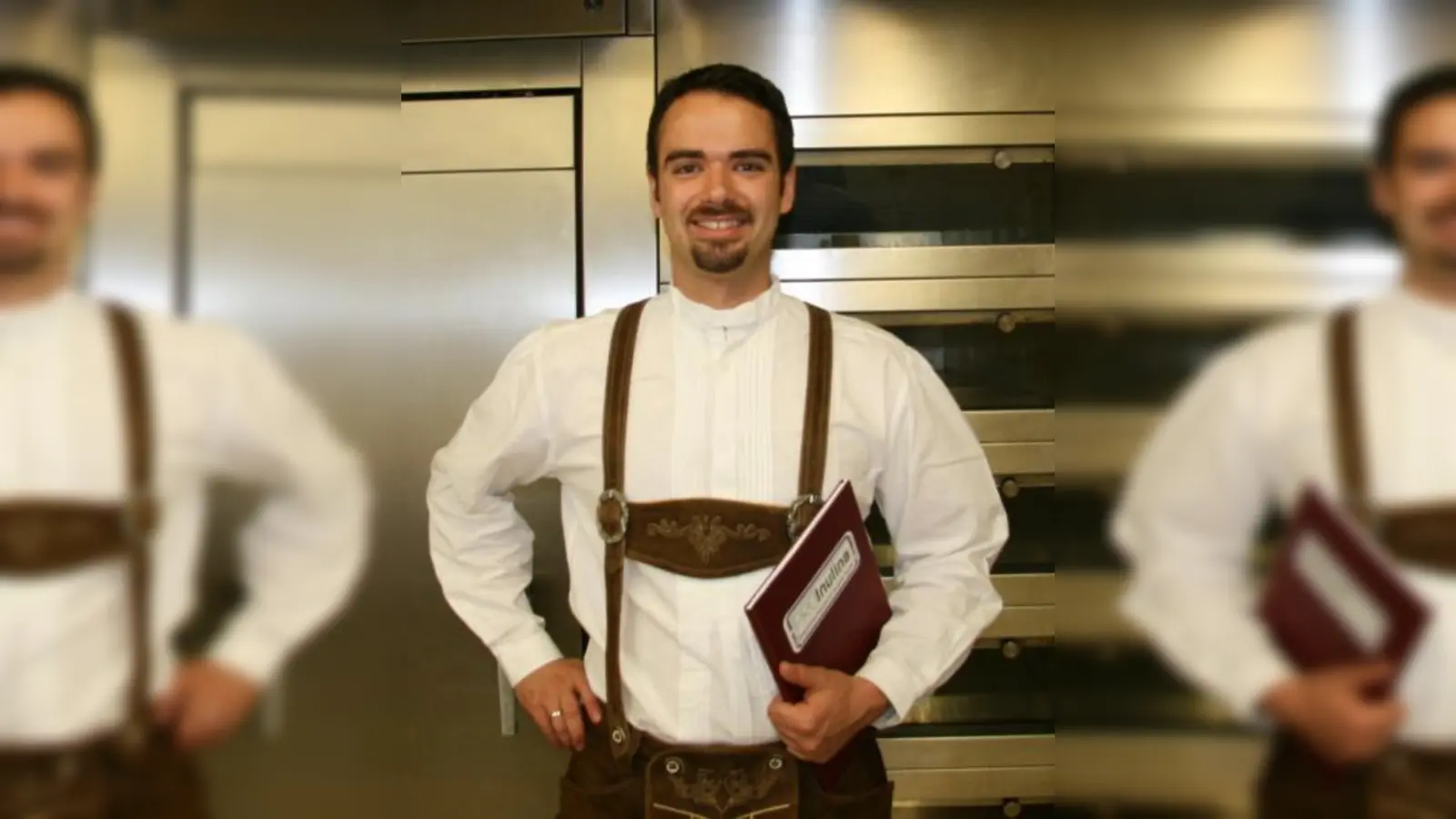 „Wer was auf sich hält, kommt nach Lochham.“ Der Südtiroler Benjamin Profanter, Kursbester des jüngsten Bäckermeisterkurses, war von der gebotenen Fülle der Ausbildung begeistert. (Foto: US)