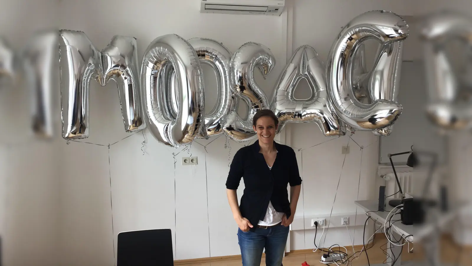 Anna Canins bekommt im Stadtteilladen Moosach Verstärkung. (Foto: Daniel Mielcarek)