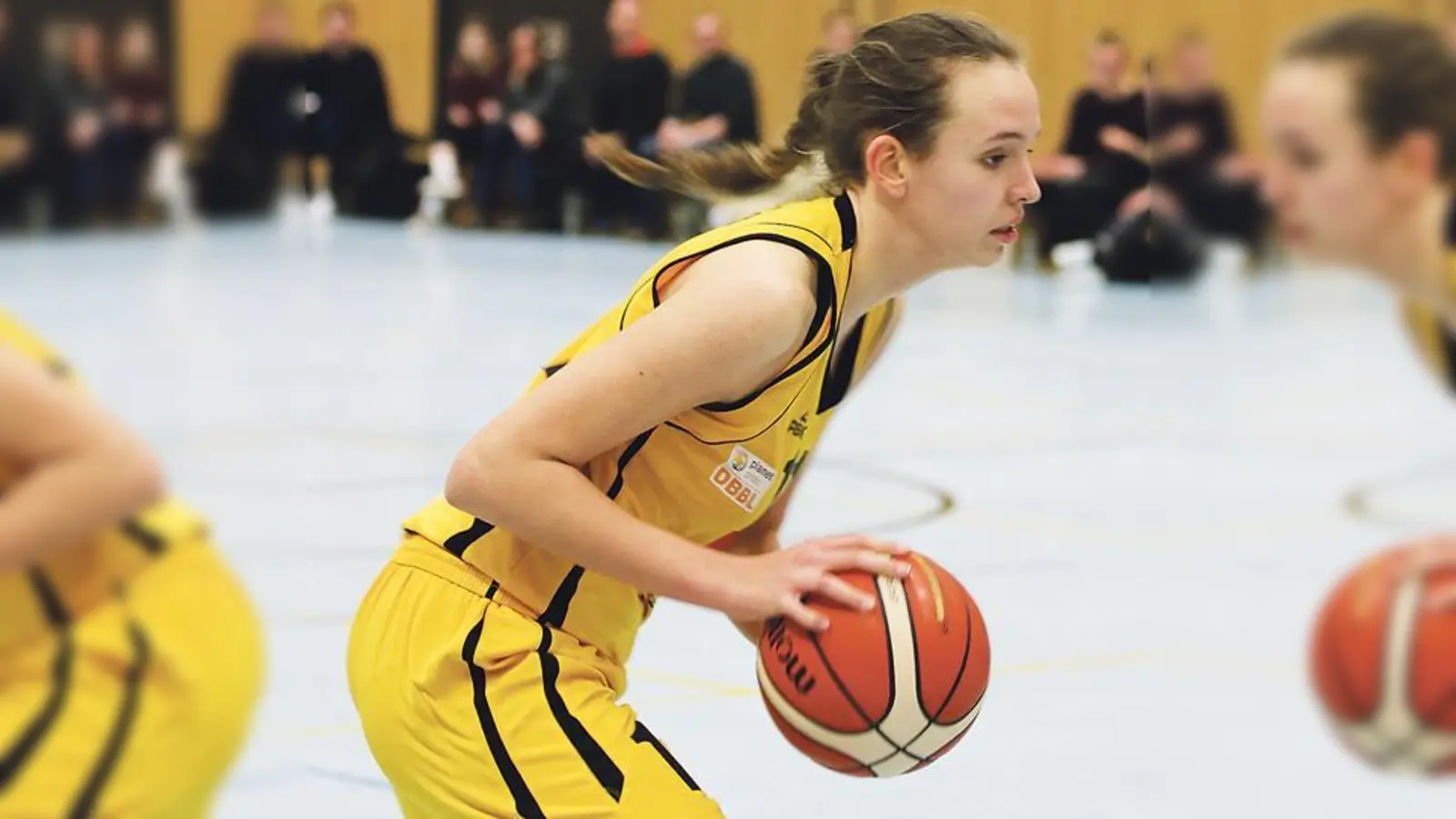 Emily Bessoir von der TS Jahn München ist eine der besten deutschen Nachwuchsspielerinnen.	 (Foto: Wolfgang Eberle)