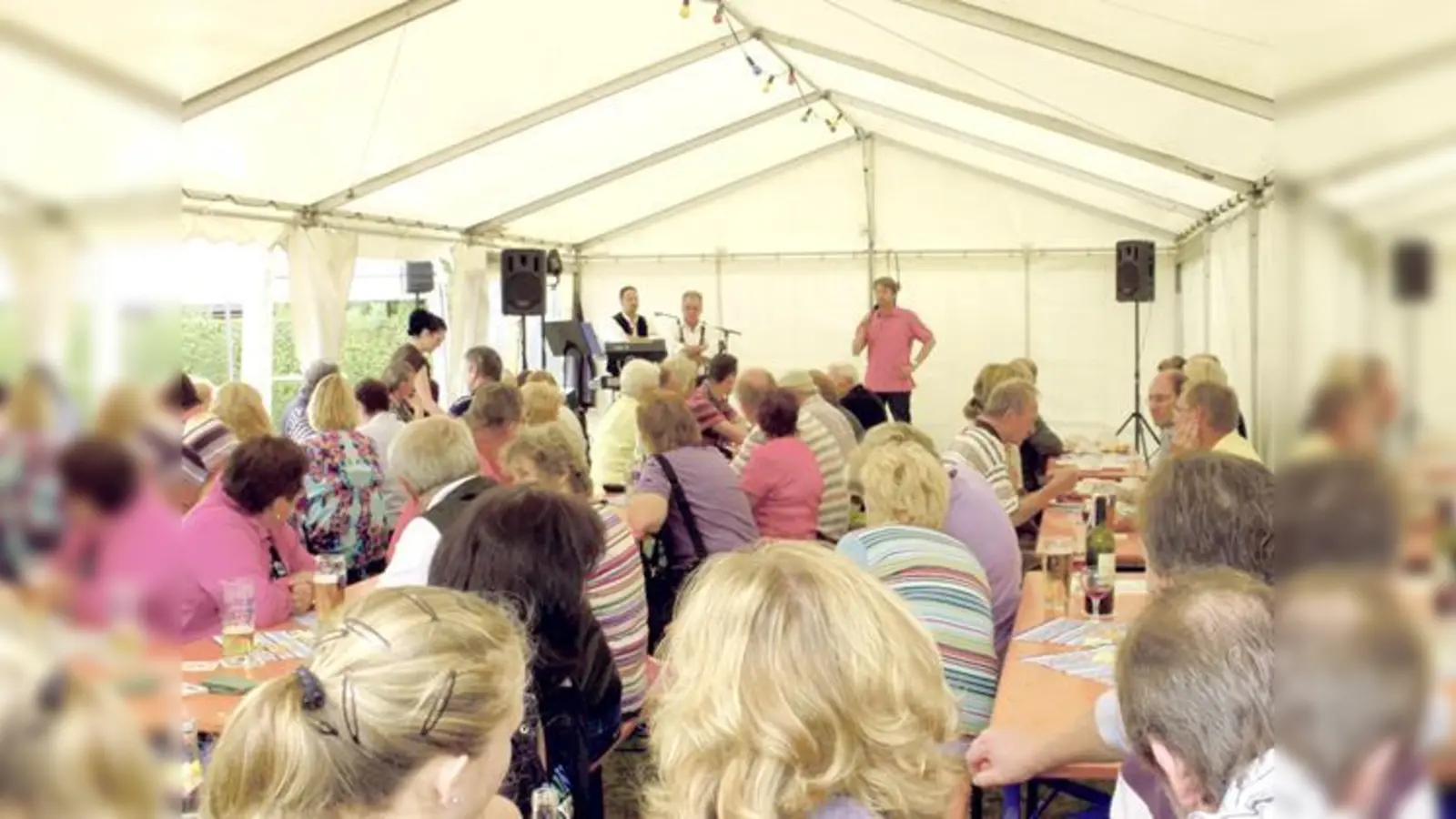 Gesellig ging es zu bei den Kleingärtnern.  (Foto: Privat)