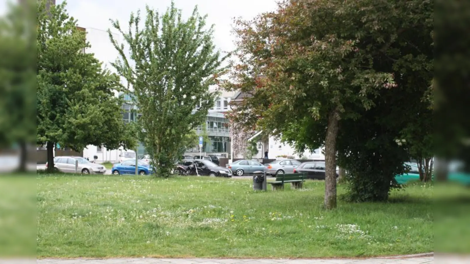 Für die Schüler der Nymphenburger Schulen wird auf dem Wertachplatz ein temporärer Pausenhof eingerichtet werden. (Foto: sb)