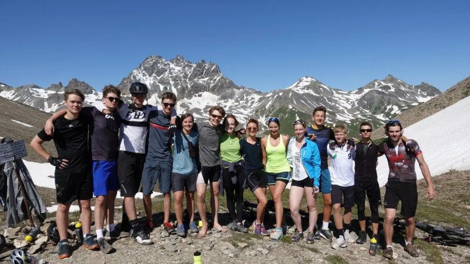 Die Schüler des Ludwigsgymnasium unternahmen letzes Schuljahr eine Alpenüberquerung. (Foto: Julian Kühlein)