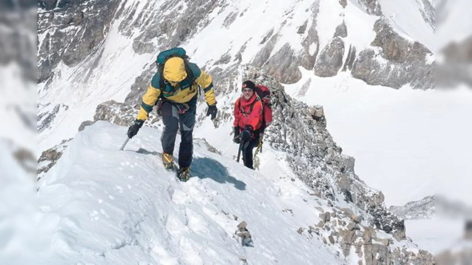Der Hauptgipfel des Monte Zebrù konnte leider nicht erreicht werden.	 (Foto: DAV Markt Schwaben)
