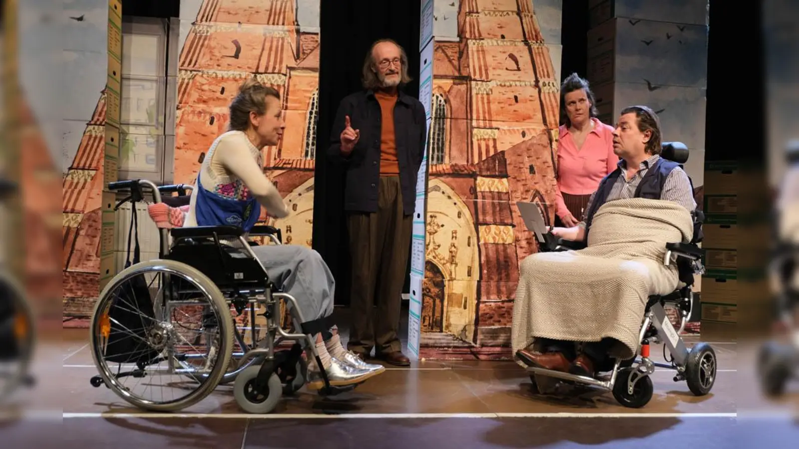 Mieten-Irrwitz, Niedriglohn-Jobs, Arbeitsmigration: Aus solchen Themen macht man am besten - eine beschwingte Komödie. (Foto: GbR Groß/Lickleder )