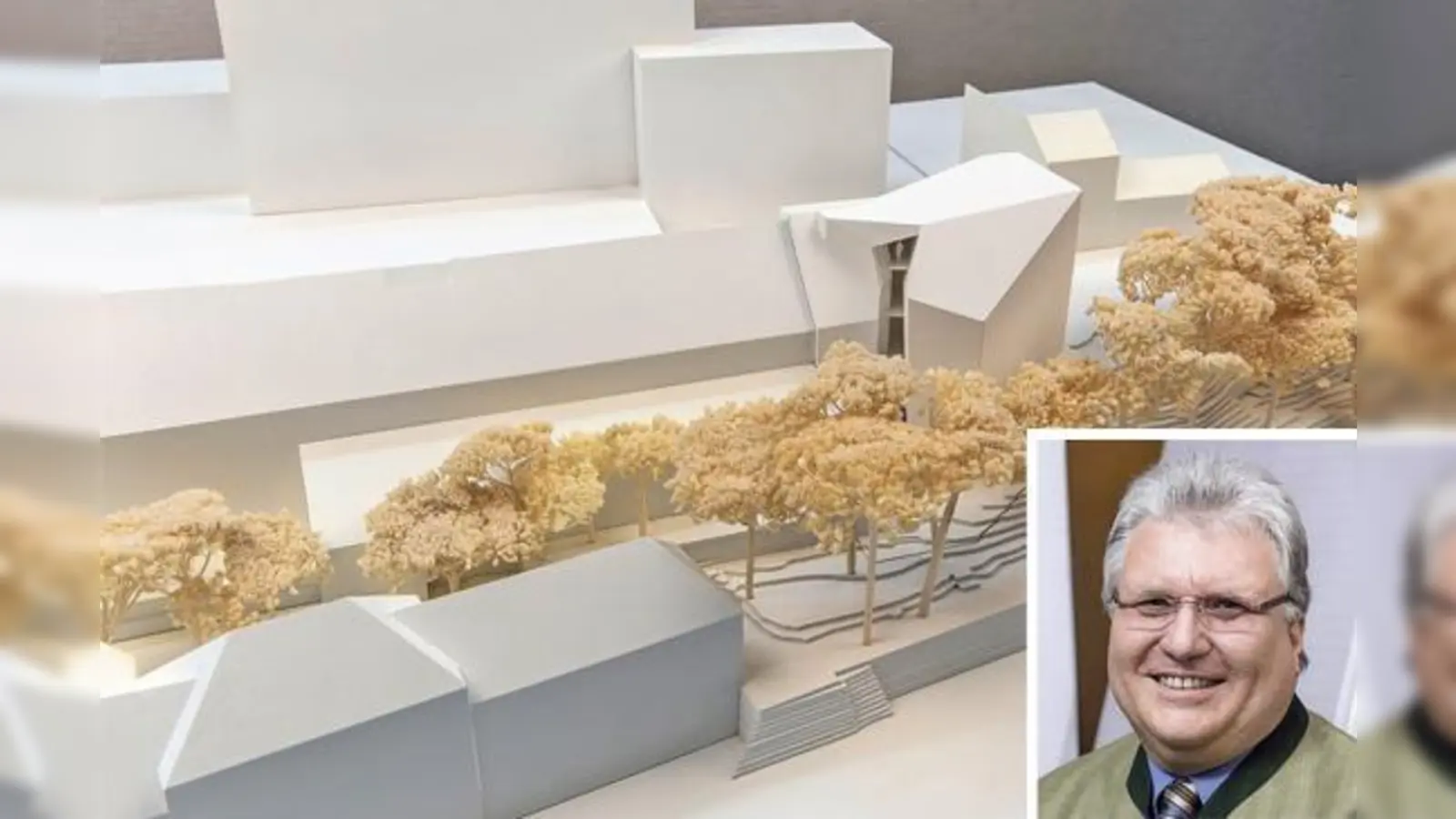 So soll es einmal aussehen, das Sudetendeutsche Museum. Es entsteht bis Mitte 2018 in der Nähe des Gasteigs und richtet sich laut Franz Pany an alle Besuchergruppen  insbesondere an Schulklassen.	 (Foto: Peter Lion (Rosenheim), priv.)