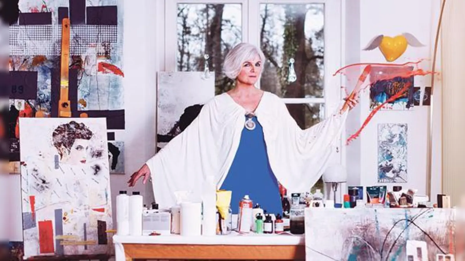 Beim 2. Ateliertag kann man in Neubiberg Künstlern bei ihrer Arbeit über die Schulter schauen.	 (Foto: Jutta Schreiber)