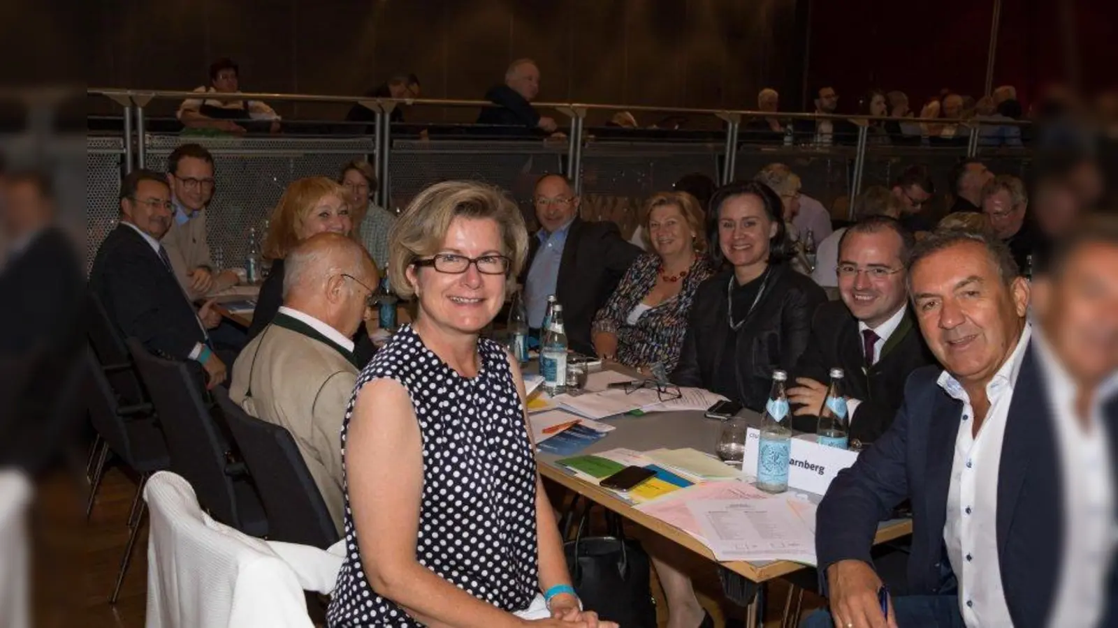 Der Starnberger CSU-Kreisverband stimmte in der Germeringer Stadthalle ab. (Foto: Oliver Simon)