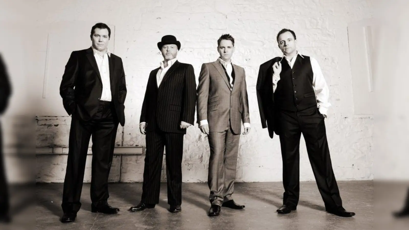 The High Kings: Brian Dunphy, Finbarr Clancy, Martin Fury und Darren Holden sind zusammen die beliebteste Folkband Irlands (Foto: pi)