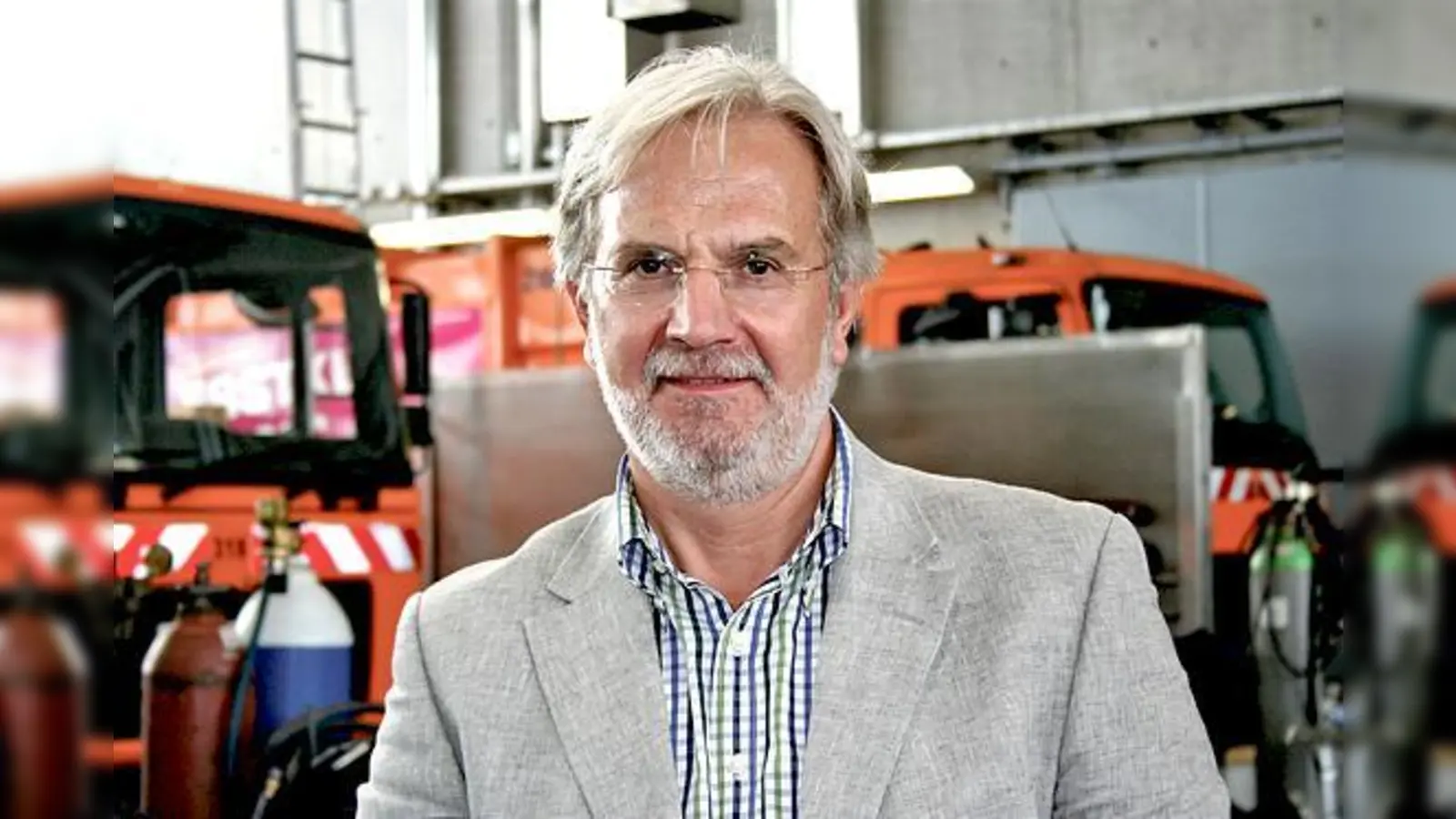 Zweiter Werkleiter Helmut Schmidt vom Abfallwirtschaftsbetrieb.	 (Foto: ws)