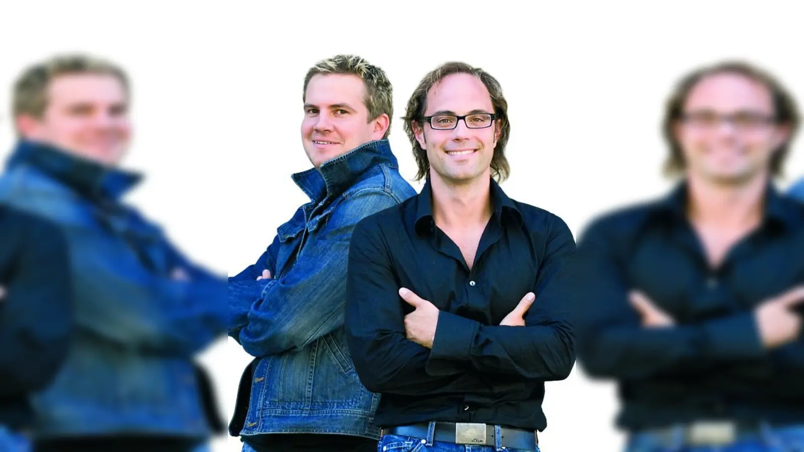 Volker Klüpfel (l.) und Michael Kobr (Foto: Veranstalter)