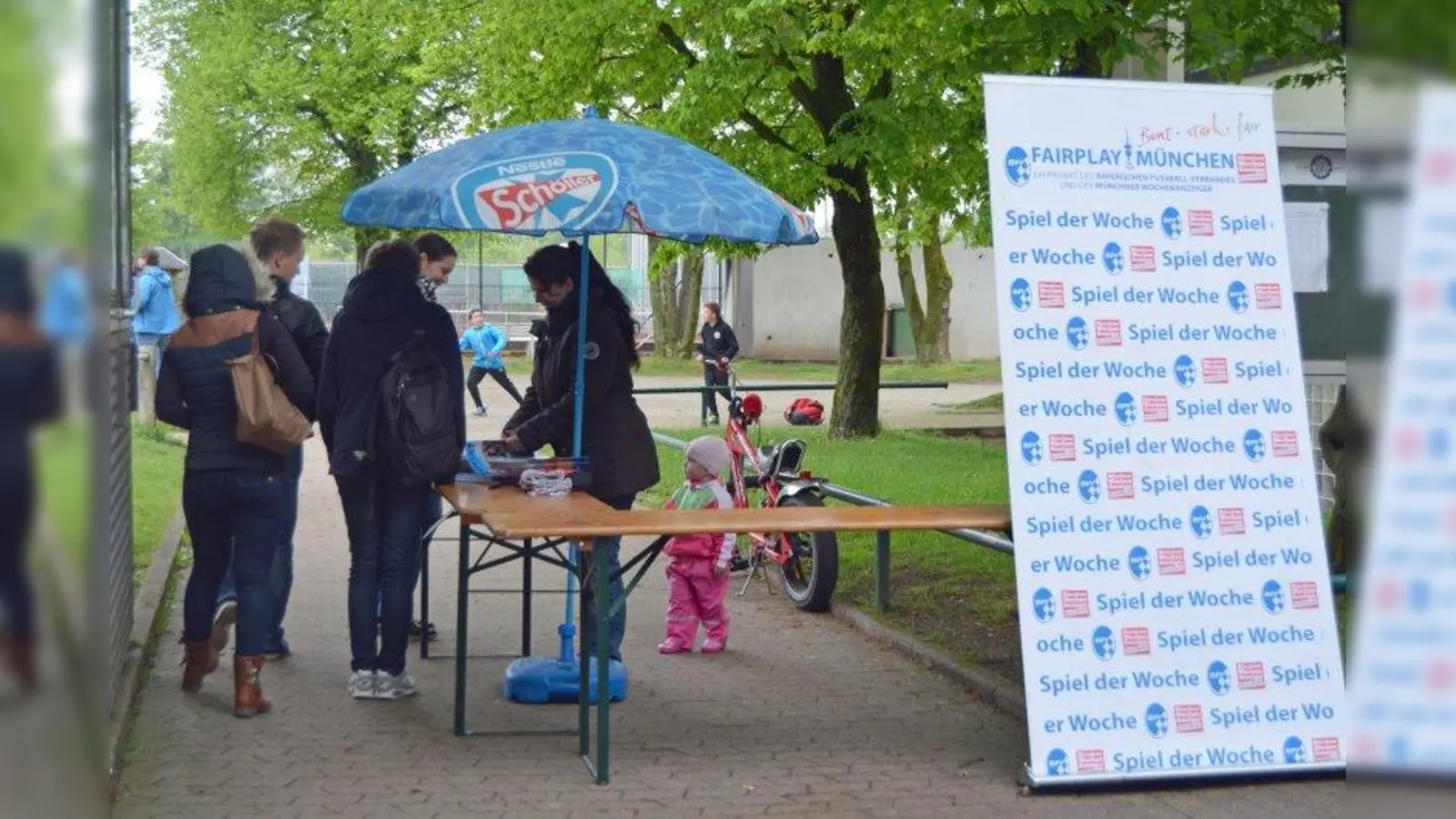 Der SV 1880 München empfing des SV Pullach zum „Spiel der Woche”. (Foto: Manuela Werner)