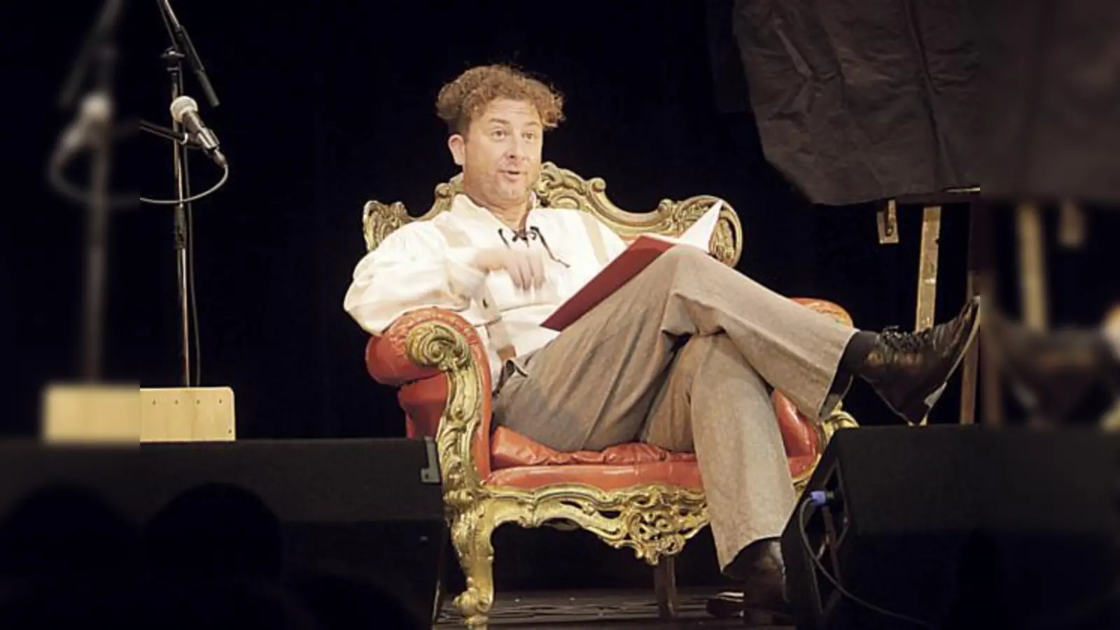 Gute Laune ist beim Live-Hörspiel im Kulturzentrum Taufkirchen garantiert. 	 (Foto: VA)