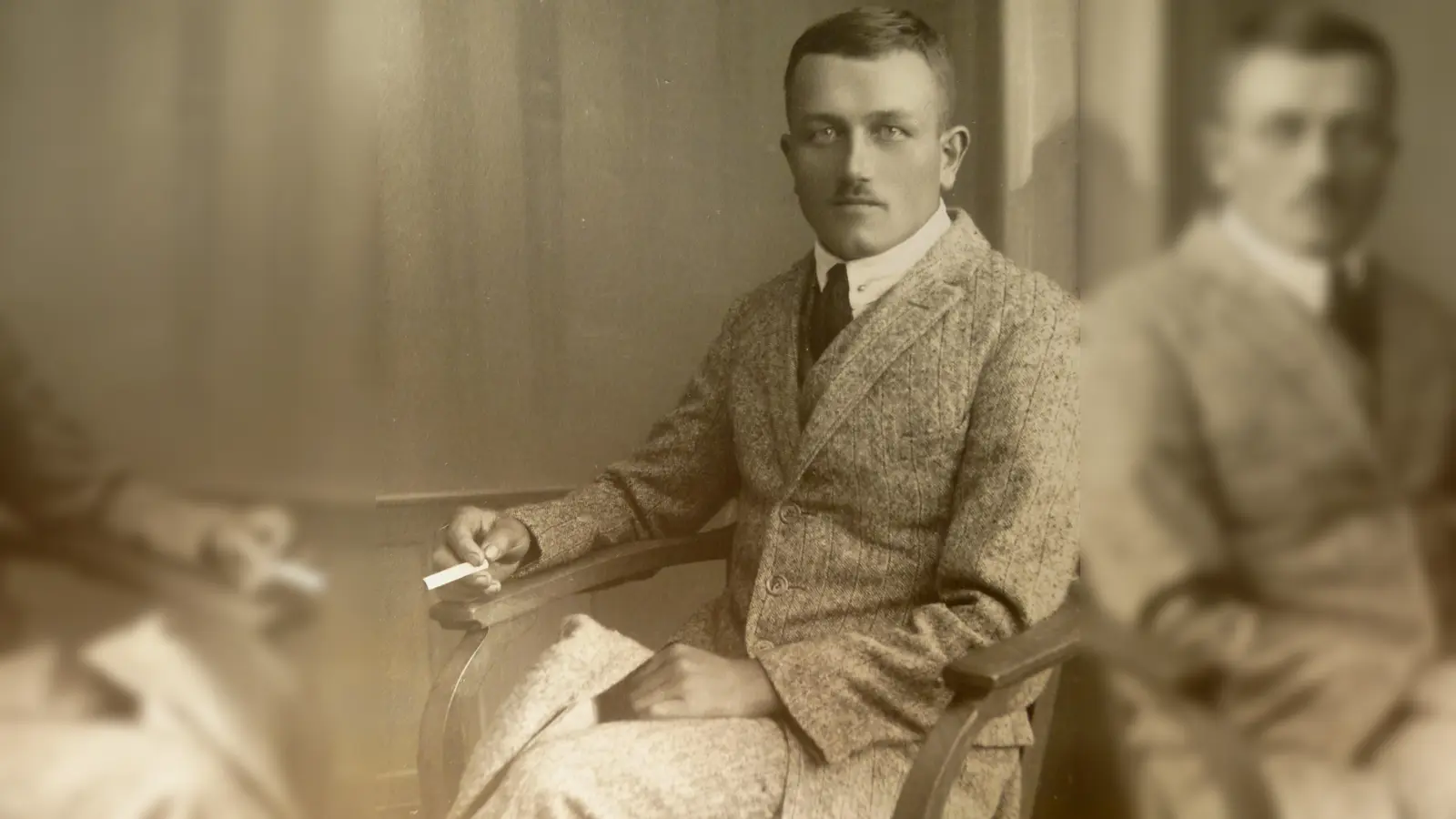 Der Bäcker Josef Schechner aus Ebersberg, auf Grund der Diagnose „Schizophrenie“ ermordet 1940 in der Tötungsanstalt Hartheim bei Linz. (Foto: Privat)