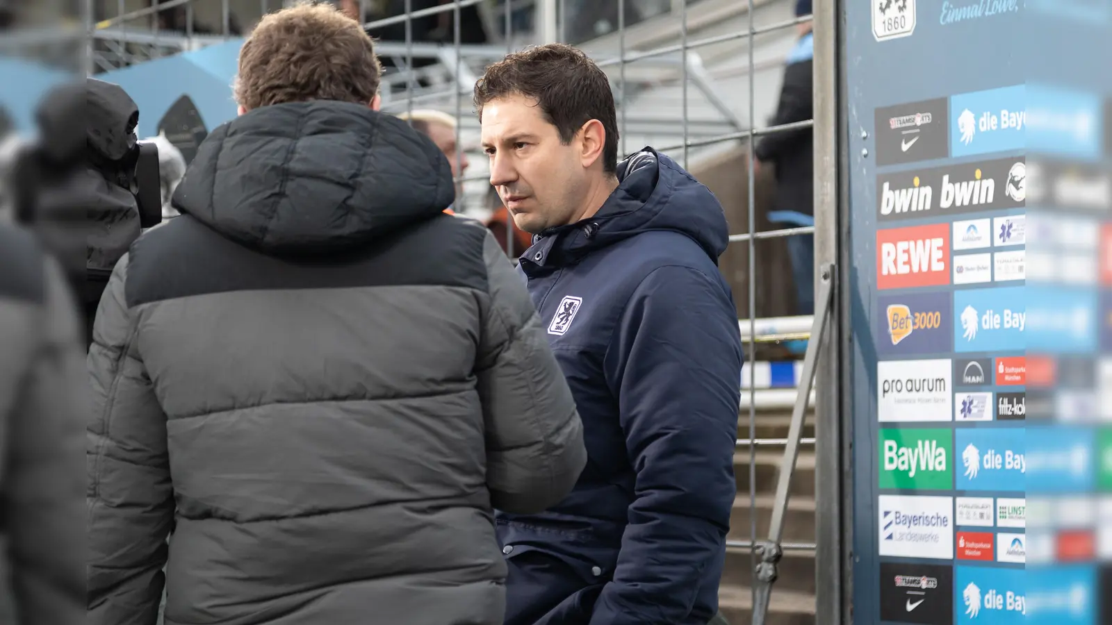 Testspiel: Trainer Argirios Giannikis.  (Foto: Anne Wild)